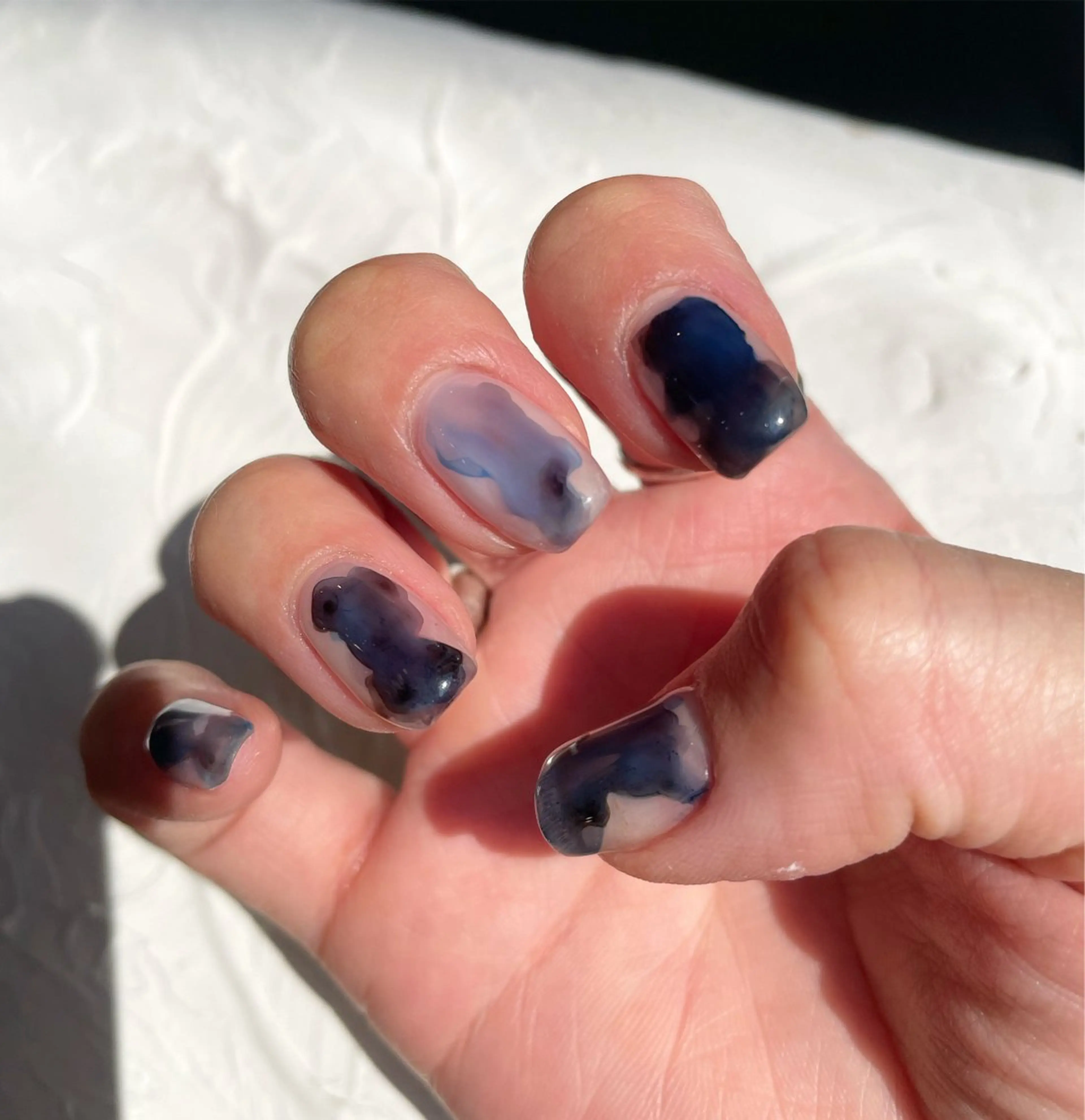 ネイル クリアネイル シンプルネイル 🌕akuri🌖 渋谷/nuanceのネイルデザイン