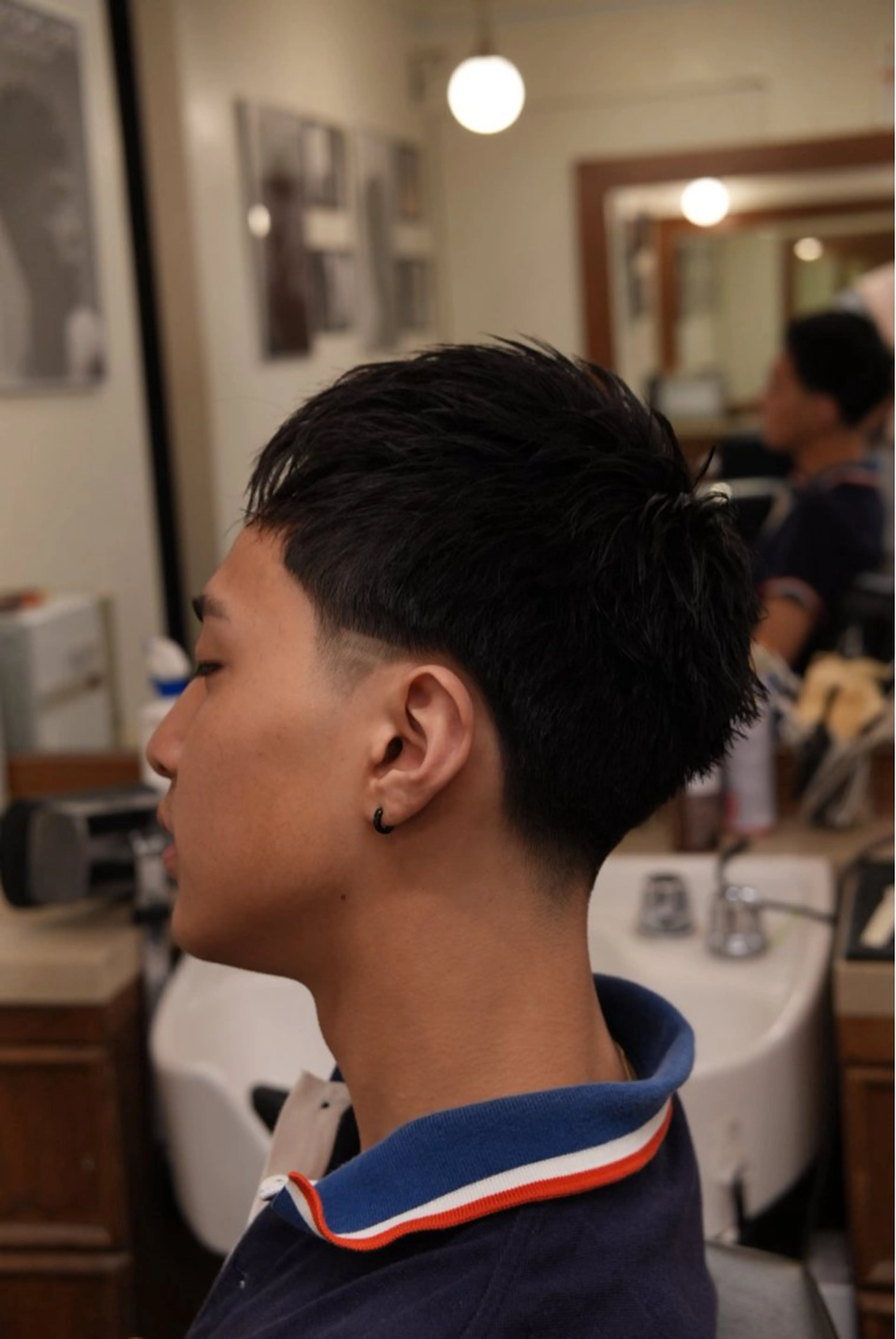 ショート メンズ カット 💈吉祥寺バーバー YUのヘアスタイル