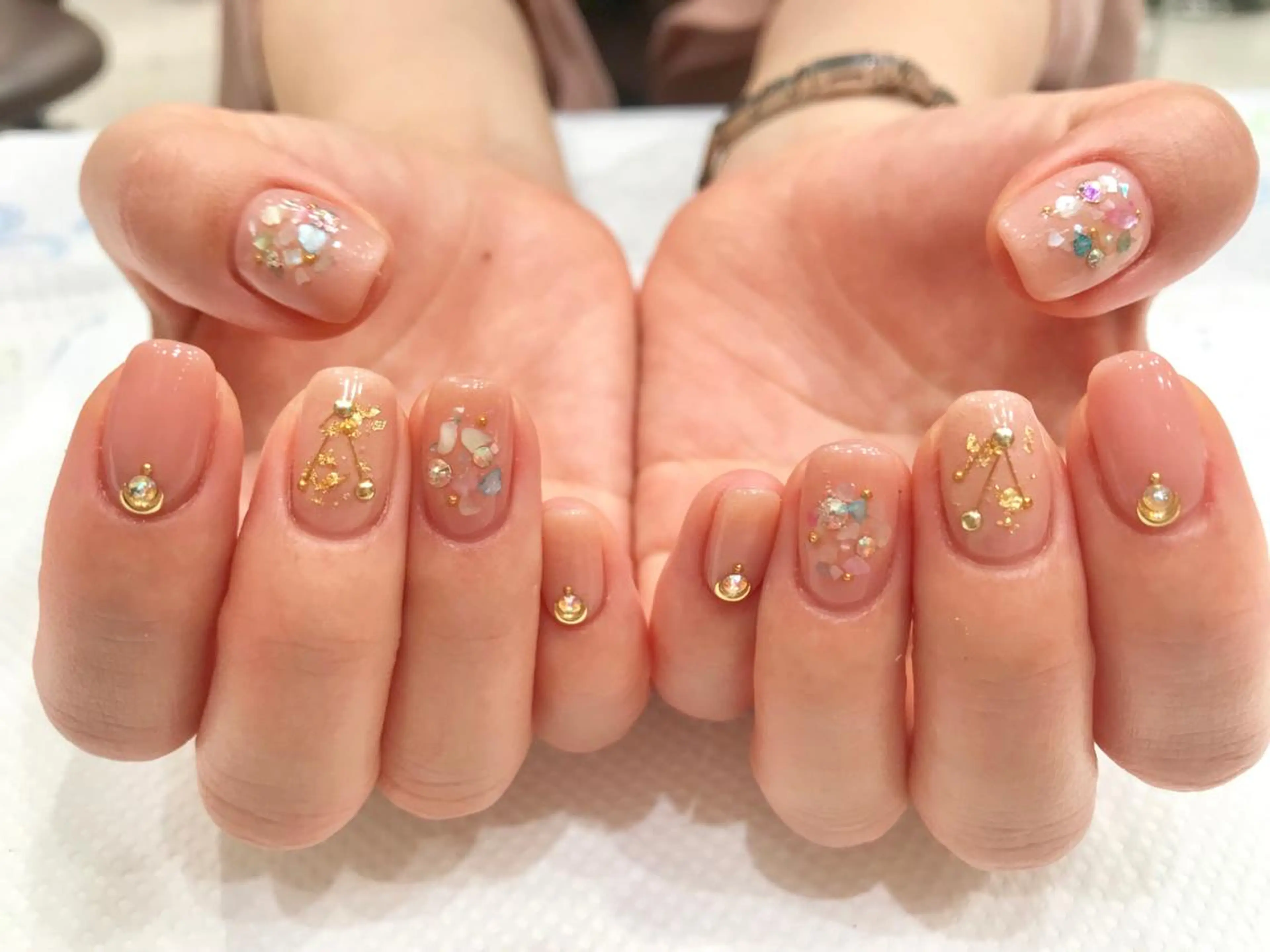 ネイル パステルネイル Ash関内ネイリスト 荒木のネイルデザイン