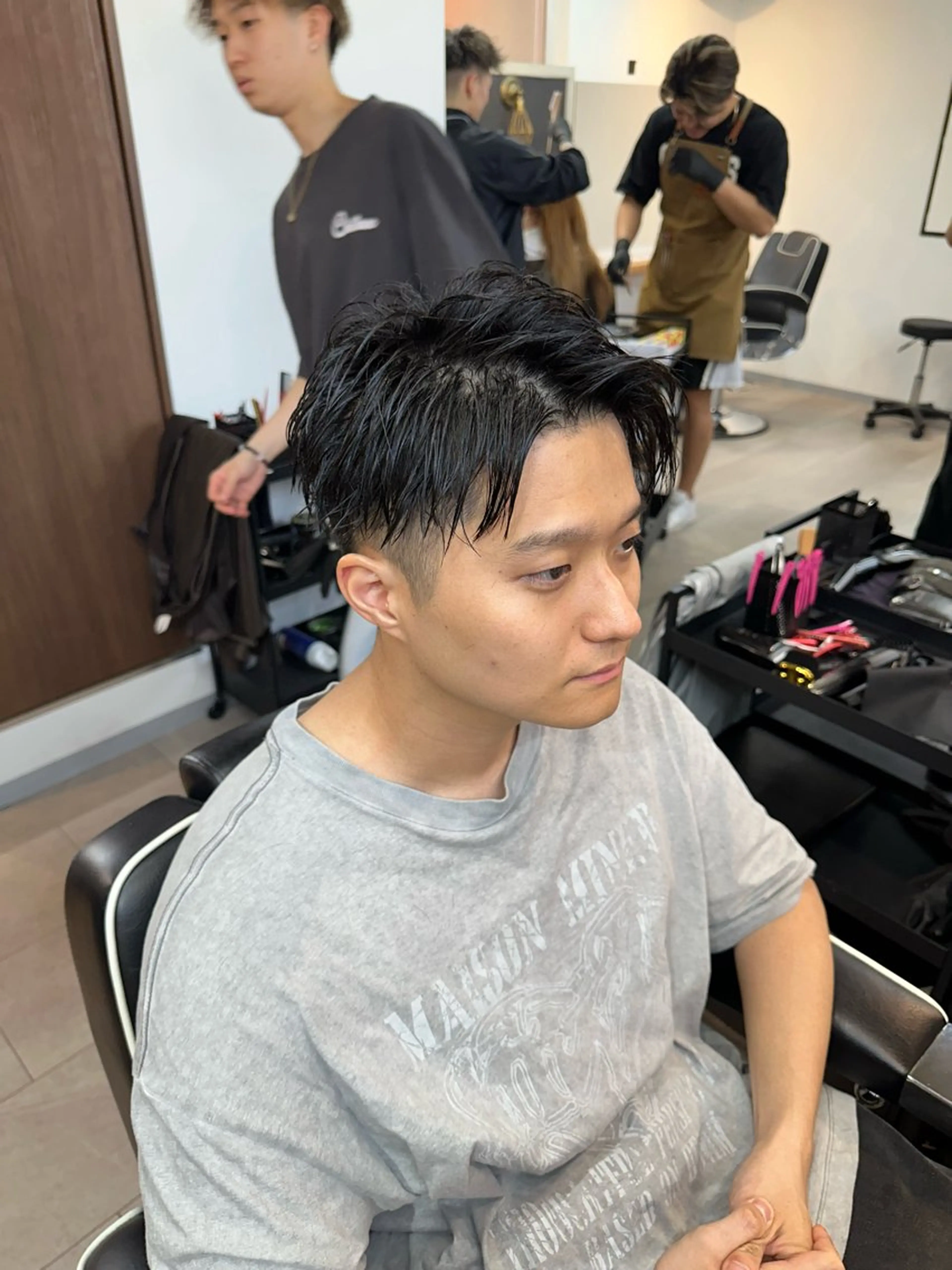 メンズ 🇺🇸大宮パーマ 波巻き/ツイスパのヘアスタイル