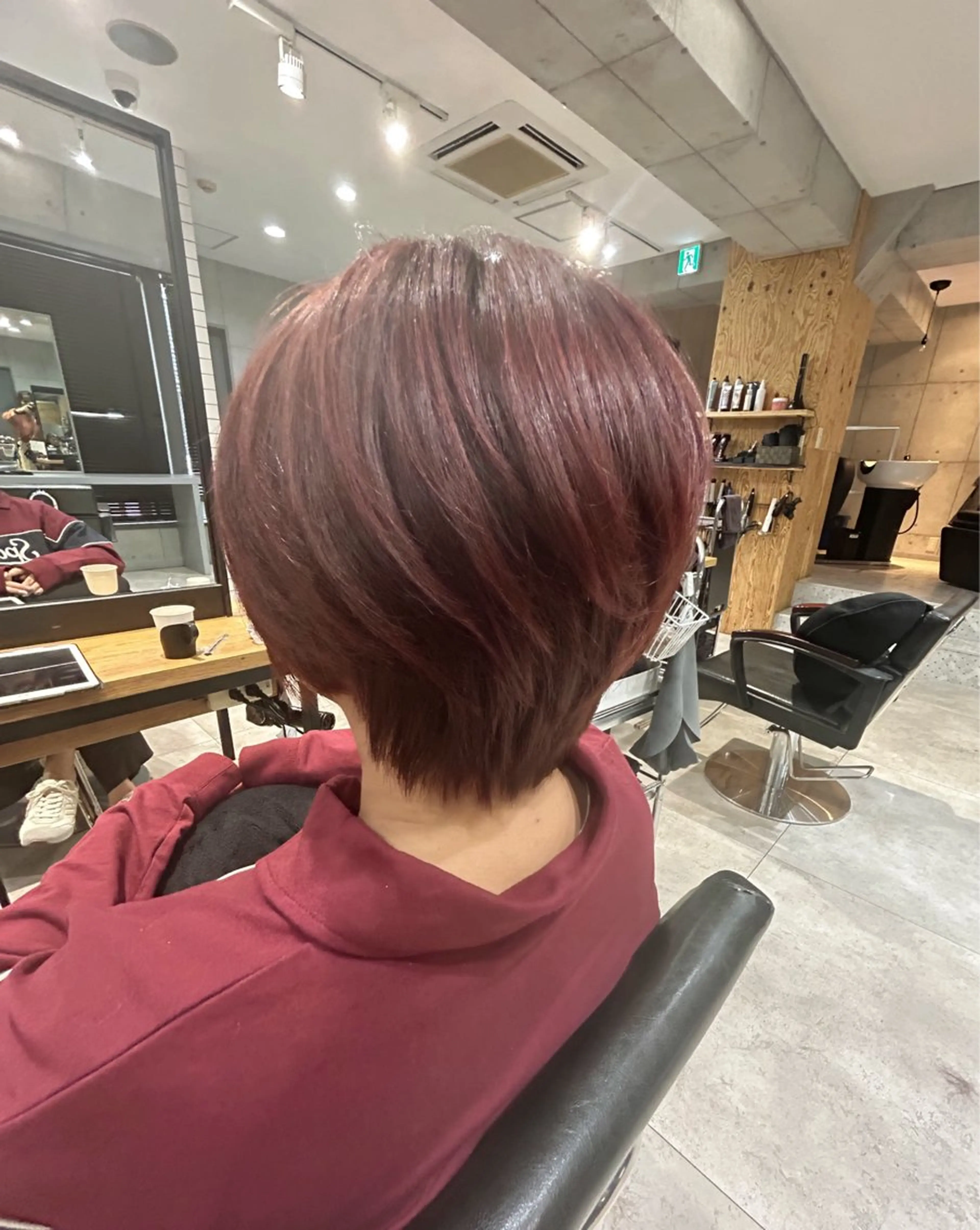 ショート カット ヘアカラー トリートメント ヘッドスパ ヘアセット 🌈艶髪人気№１🌈 newi池袋店⭐江口のヘアスタイル