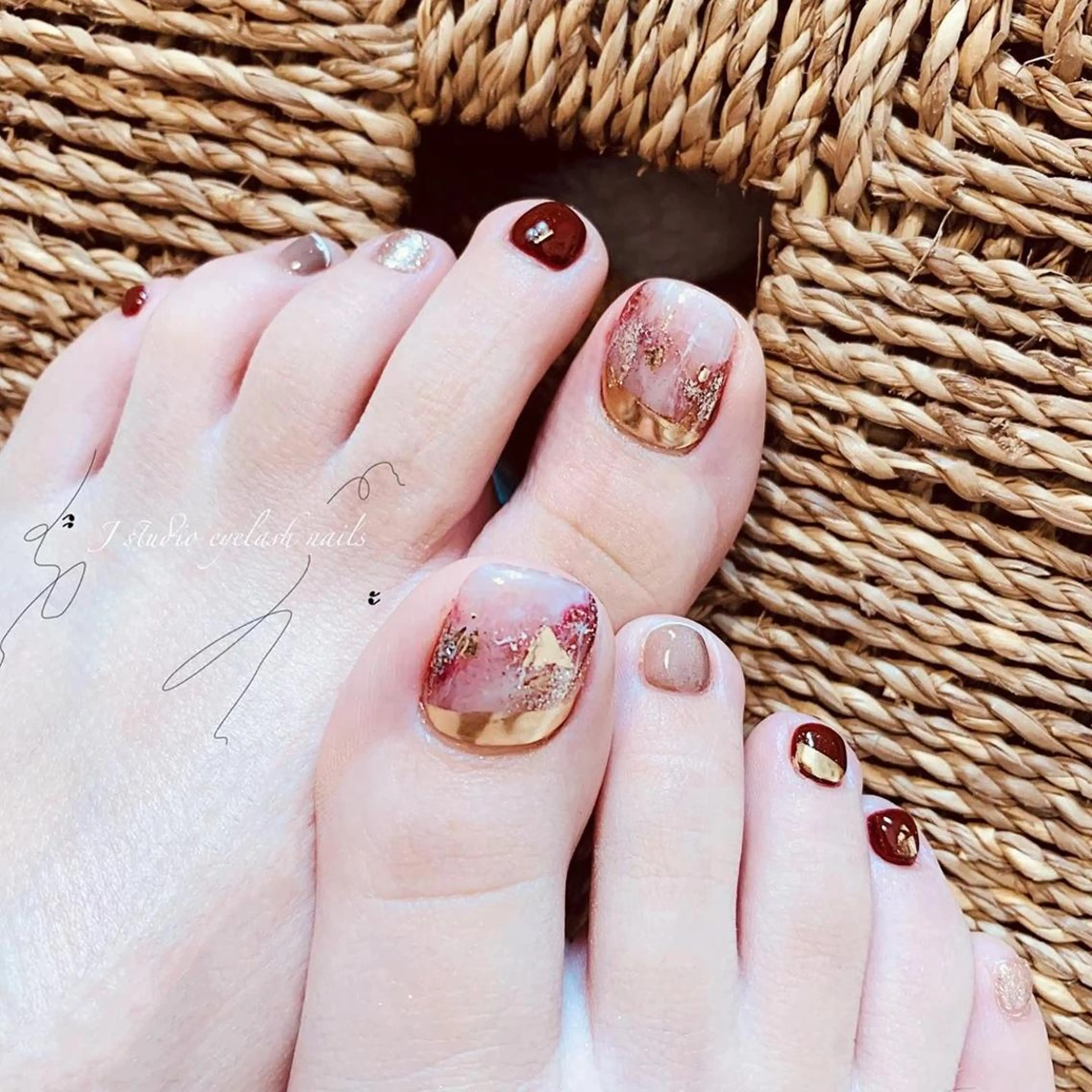 ネイル フットネイル 🌻ネイルサロン ブラン　cocoのネイルデザイン