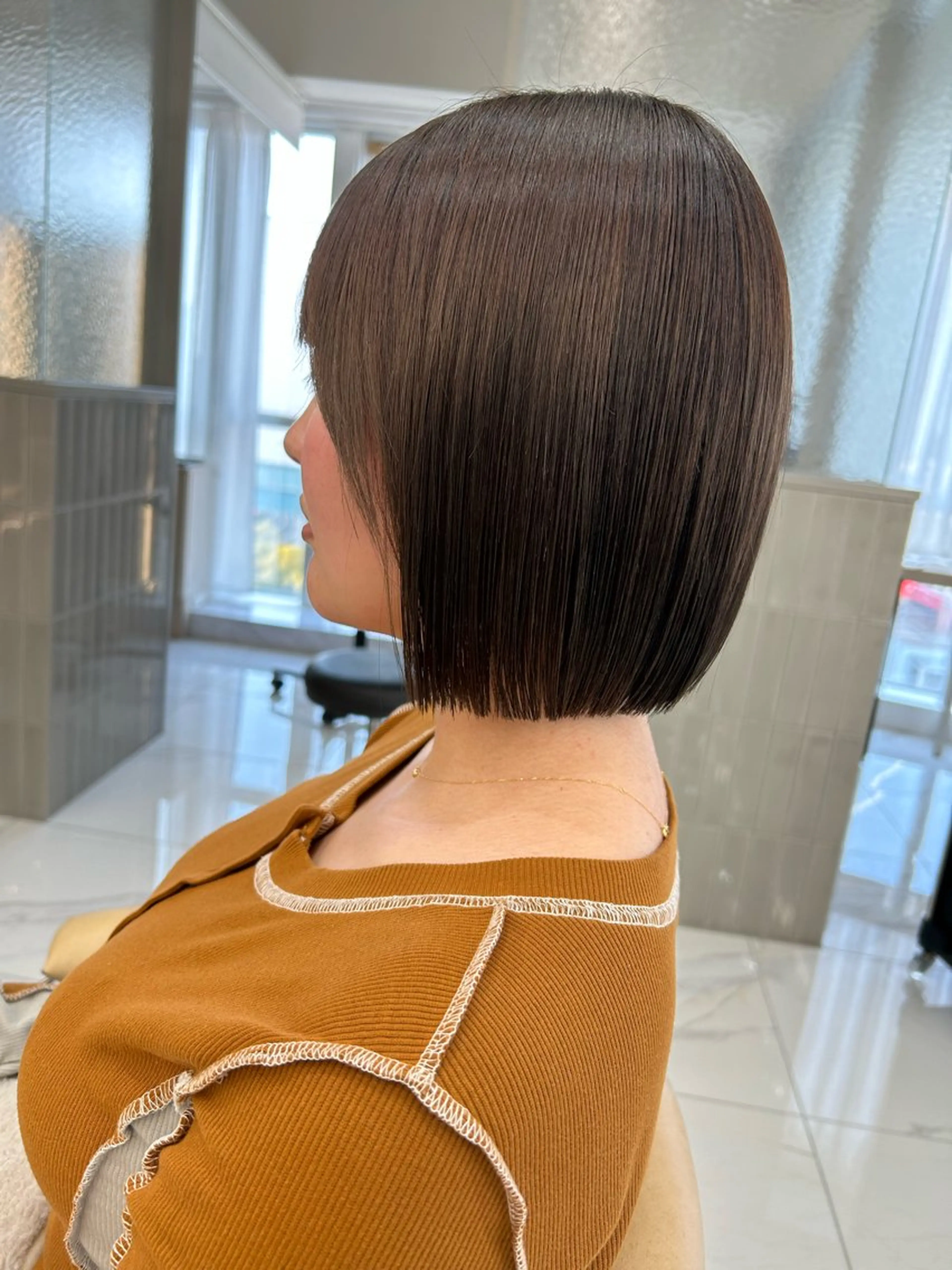 ショート カラー 山田勇真 ボブ/縮毛矯正/金山のヘアスタイル