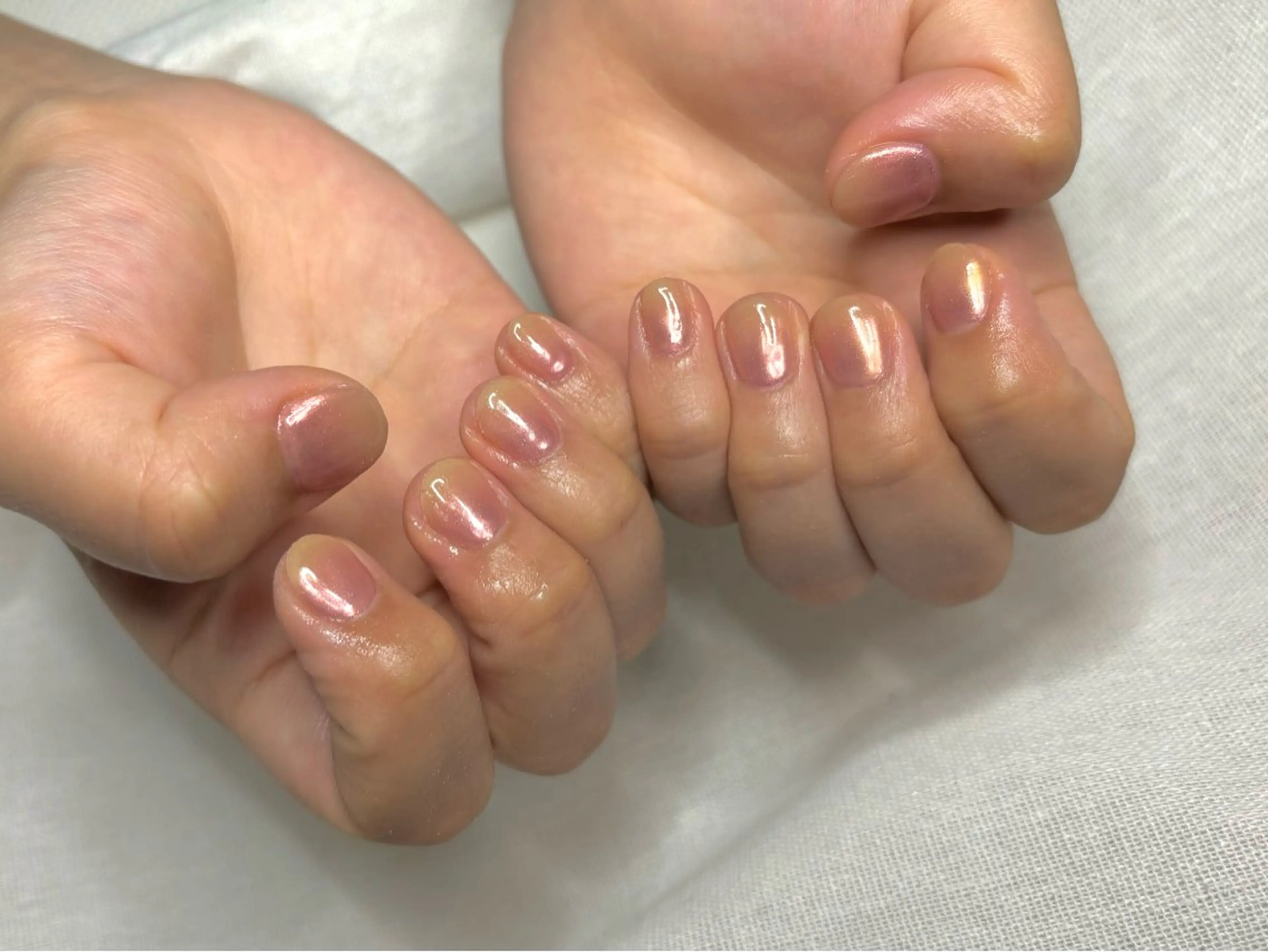 ネイル グラデーション ミラーネイル Malama Nailのネイルデザイン