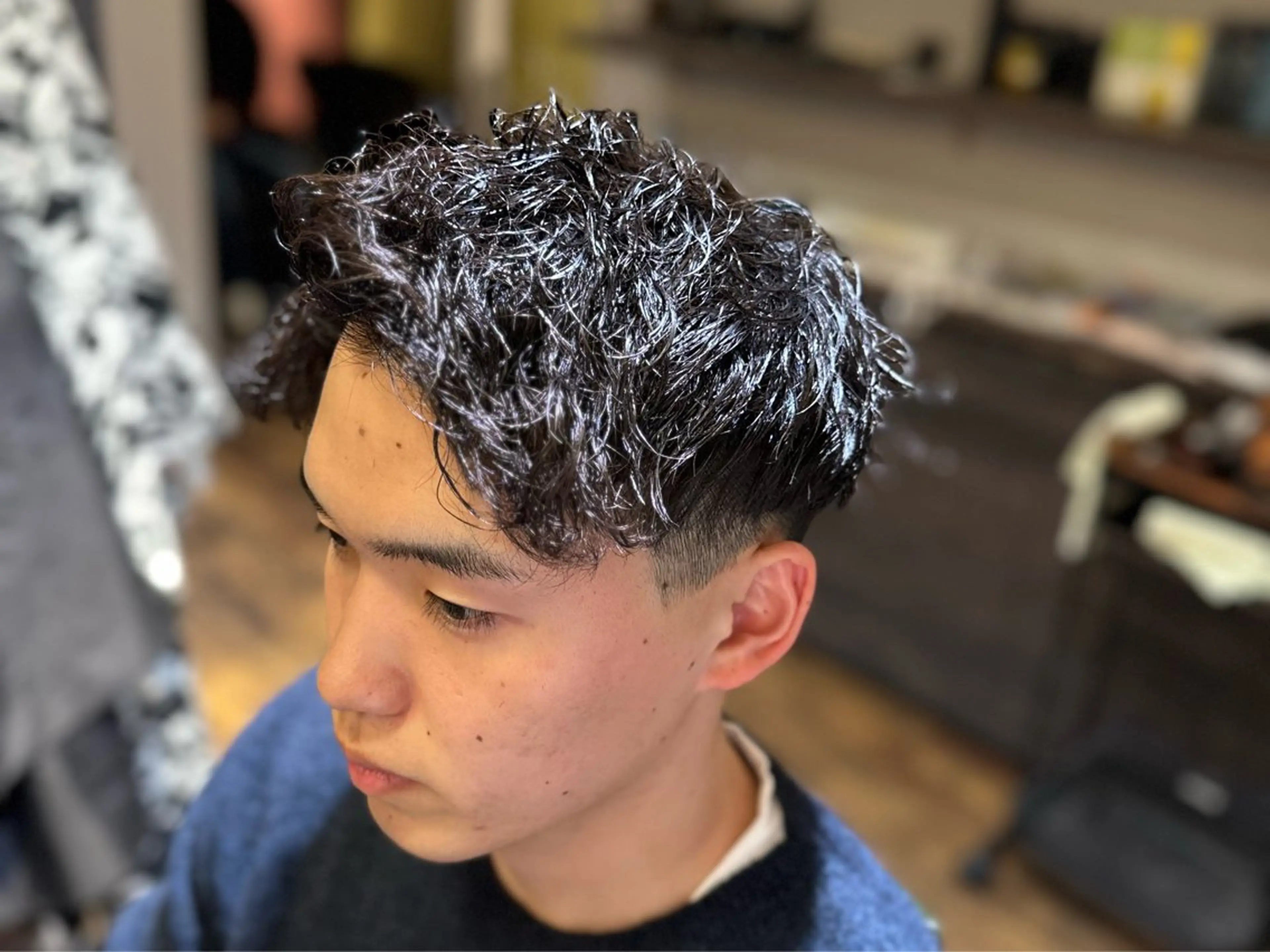 ショート パーマ メンズ メンズ専門美容室 /久徳大輝のヘアスタイル