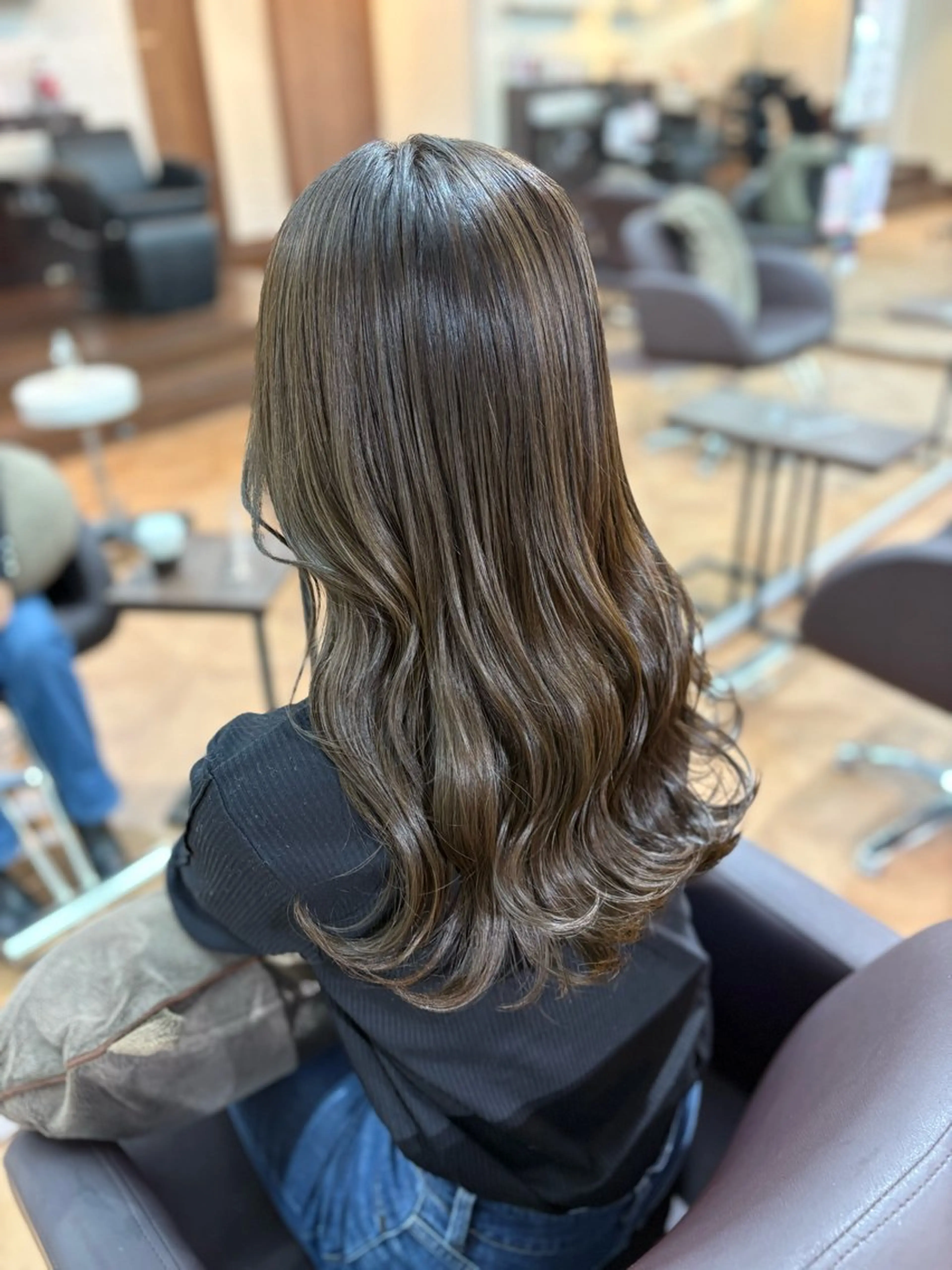 セミロング カラー 🍒Ayana🍒 艶カラー🍒のヘアスタイル