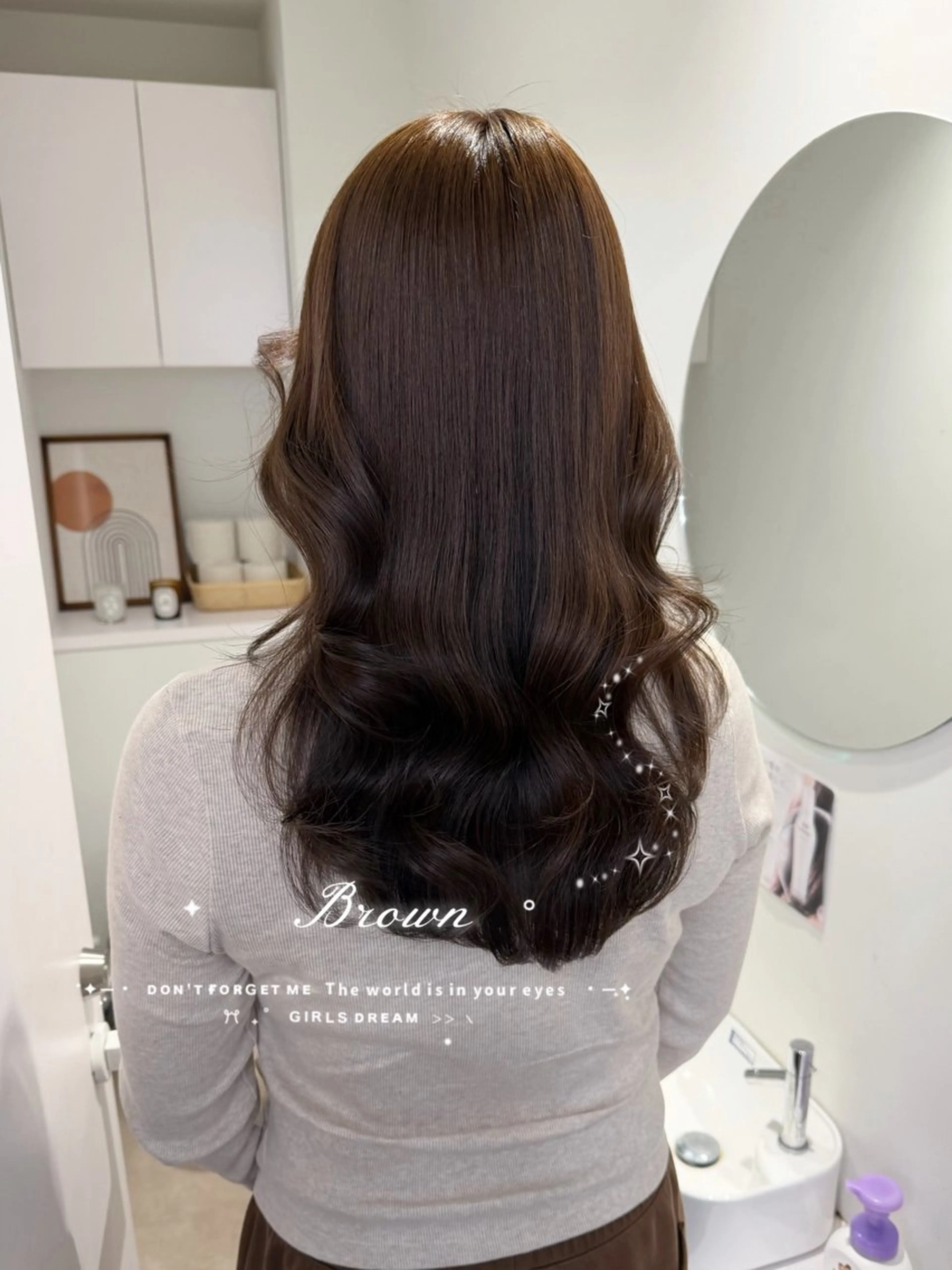 カラー ヘアカラー アレンジ/ブラウン カラー HARU🕯のヘアスタイル