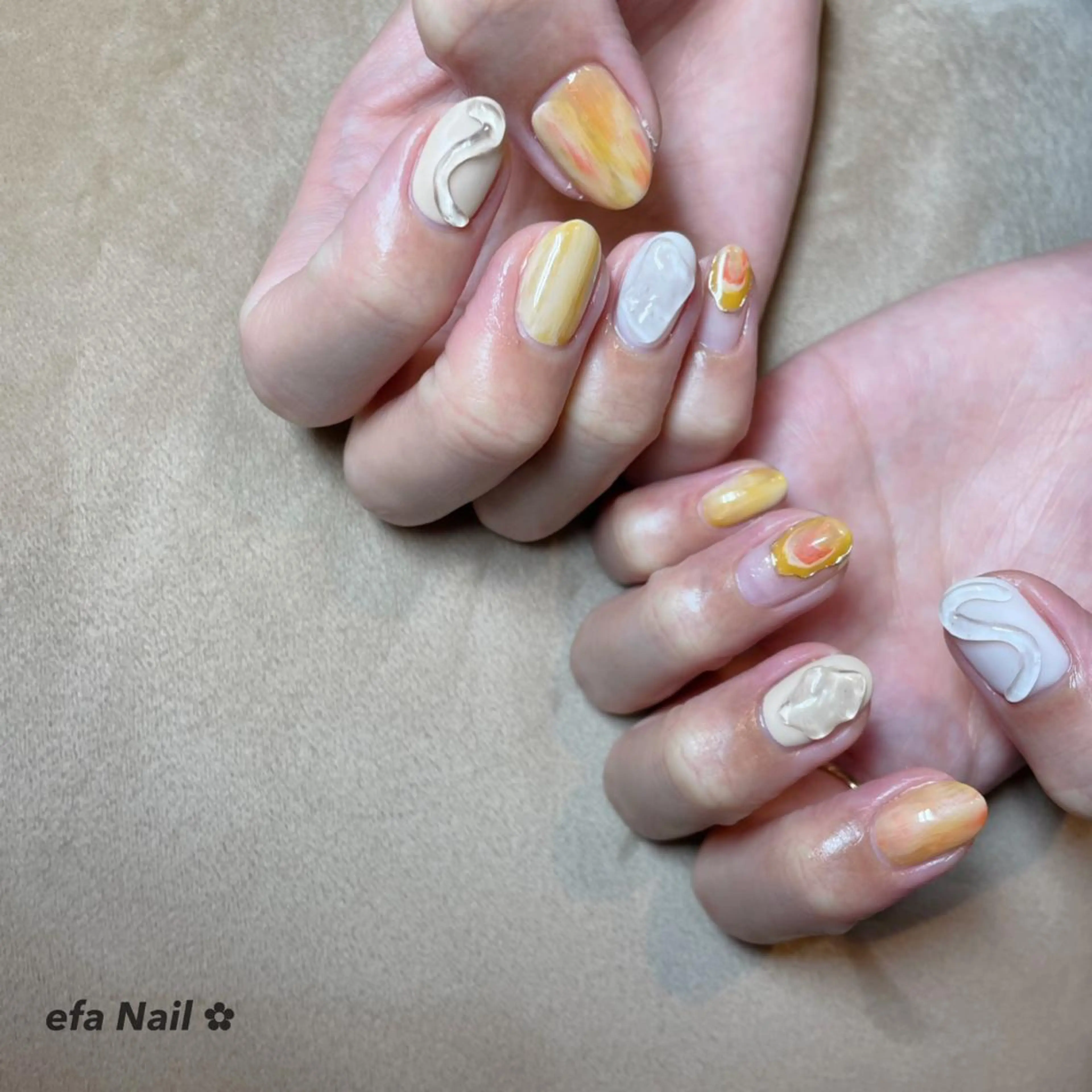 ネイル efa's  EyeNail-おもろまち-所属・efa Nail 🌺Okinawaのネイルデザイン
