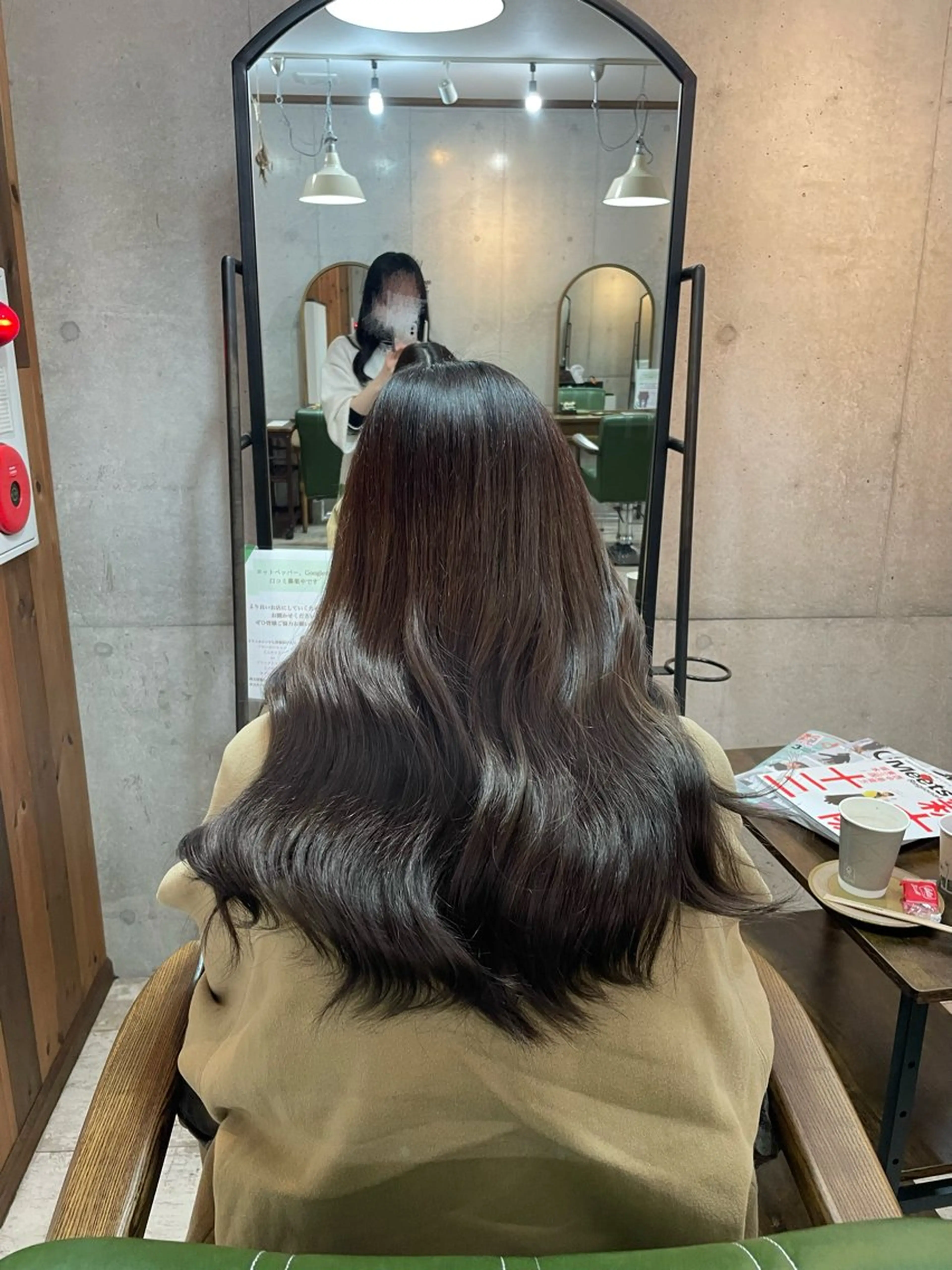 ロング カラー たけうち みずきのヘアスタイル