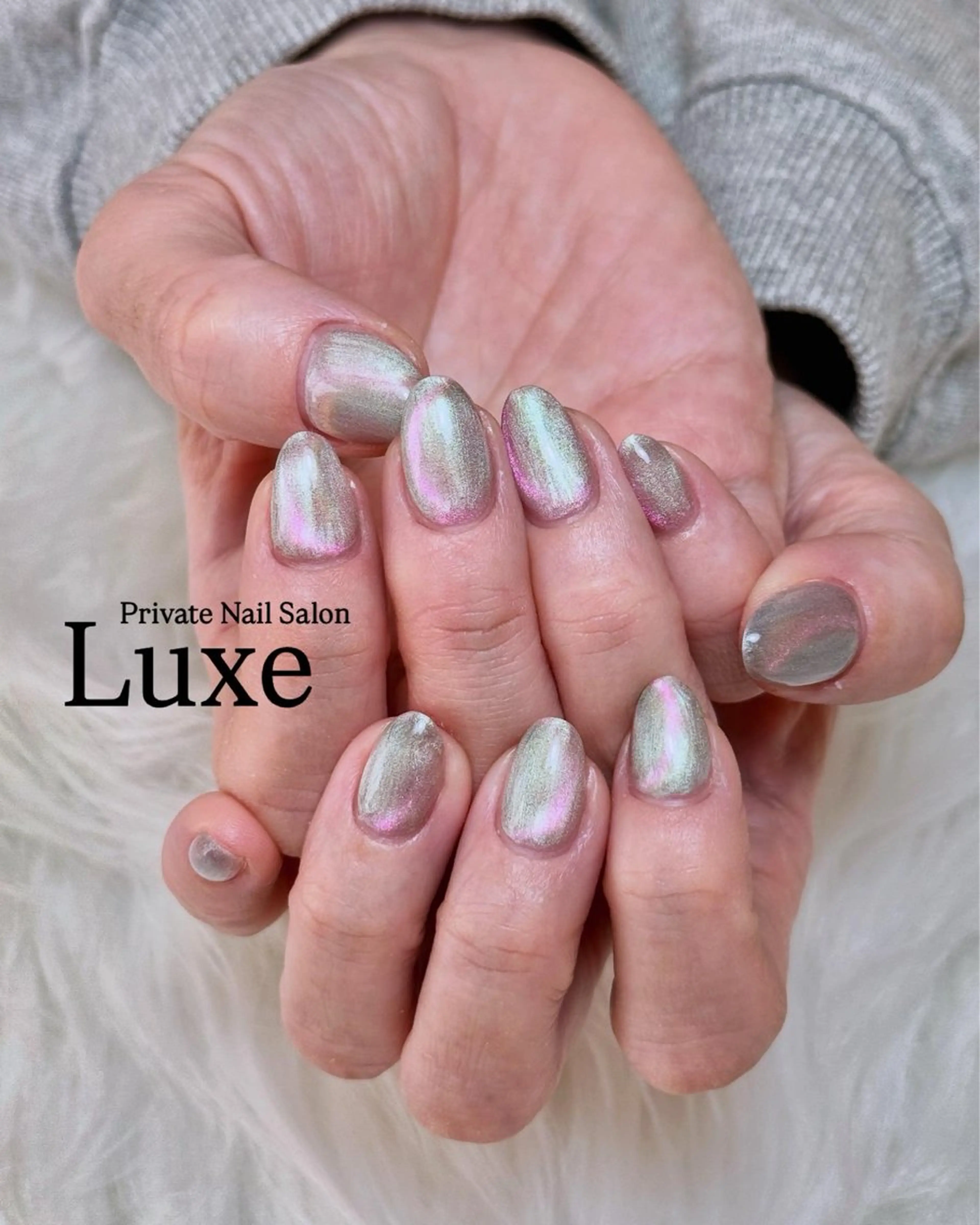 ネイル マグネットネイル nail salon Luxe【リュクス】のネイルデザイン