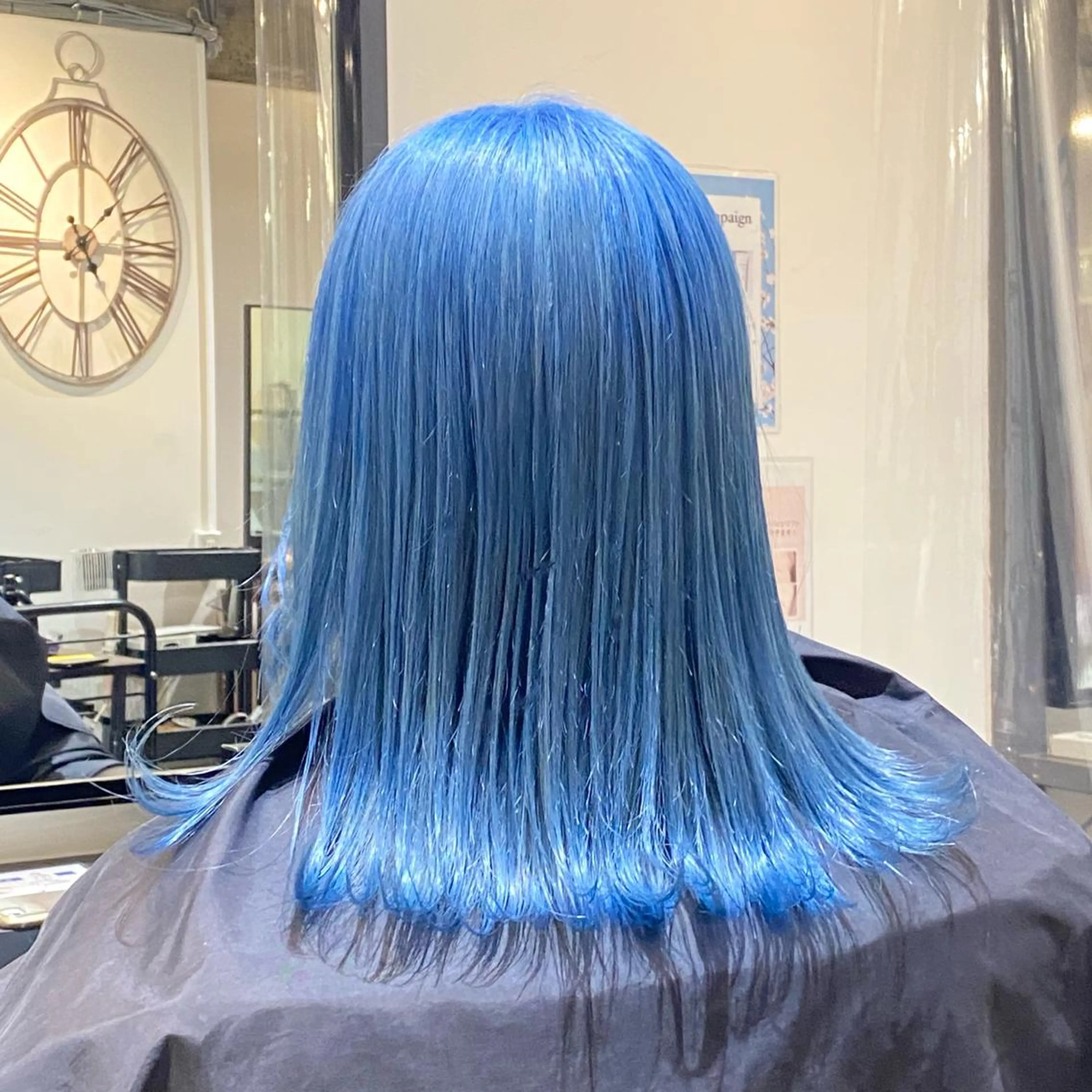 ミディアム カラー マンツーマン女性 美容師 奏のヘアスタイル