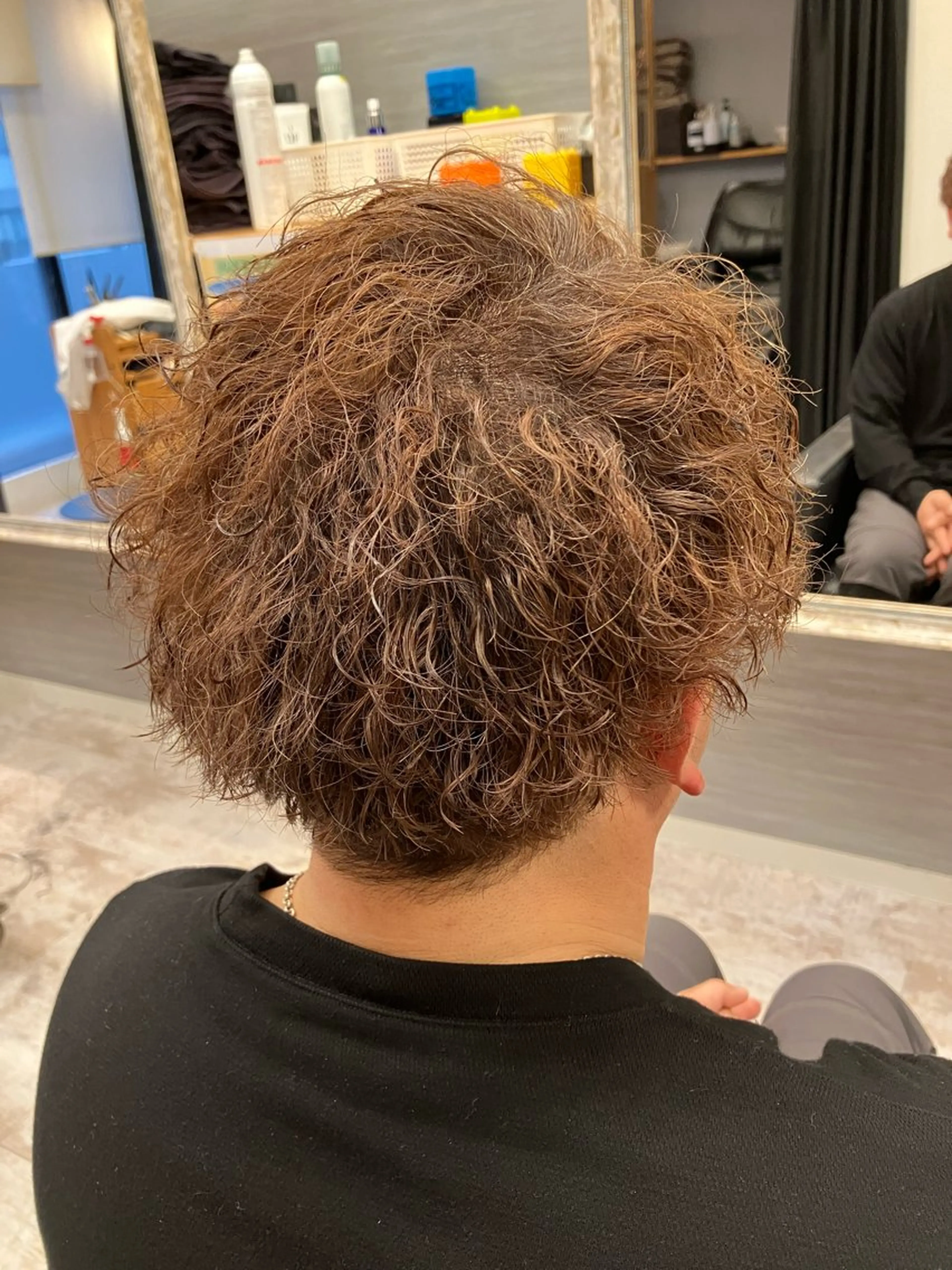 パーマ メンズ カット パーマ メンズ特化/パーマ/ フェードWATARUのヘアスタイル