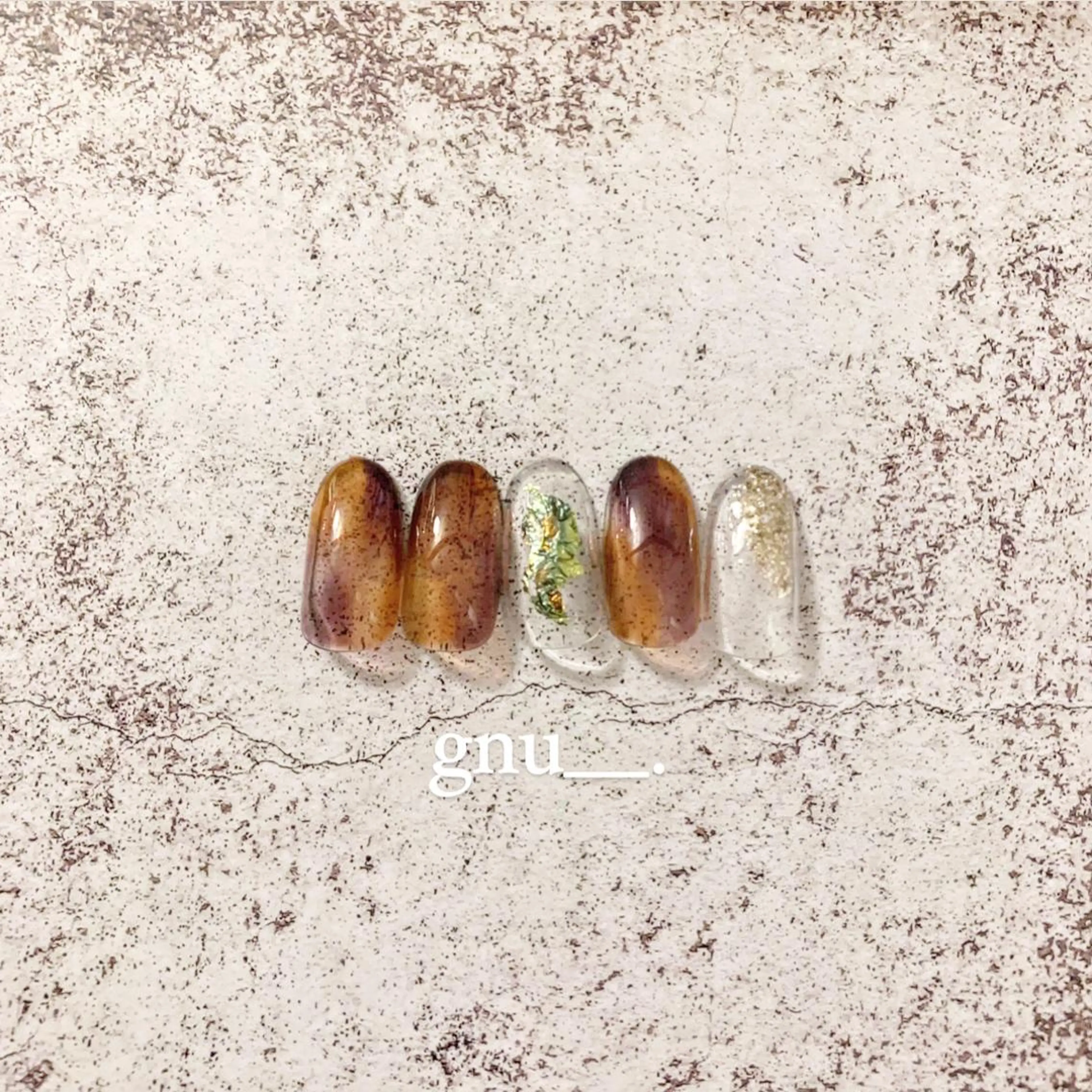 ネイル gnu__. nailのネイルデザイン