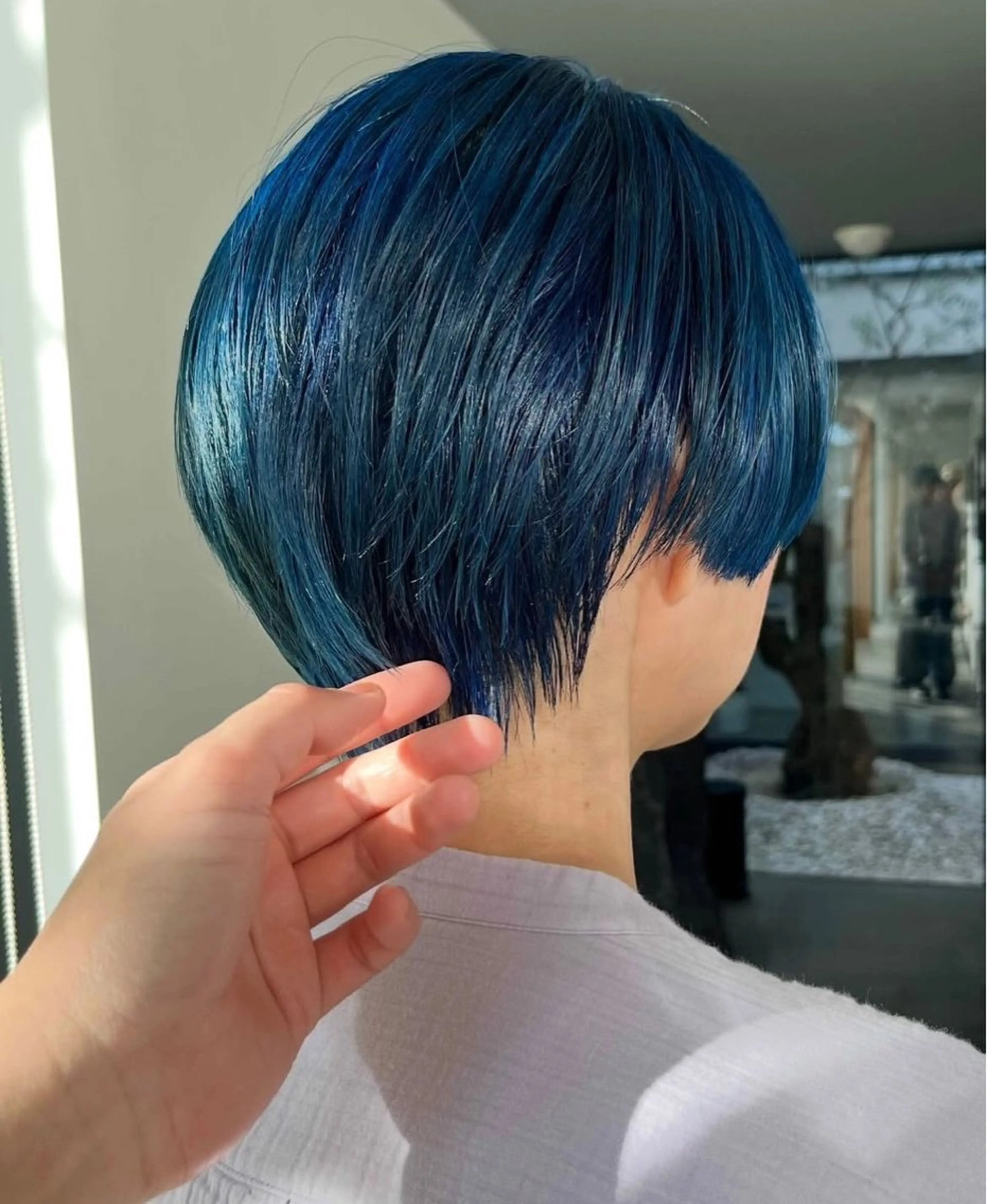 ショート カラー カット ヘアカラー 湯川 未咲希のヘアスタイル