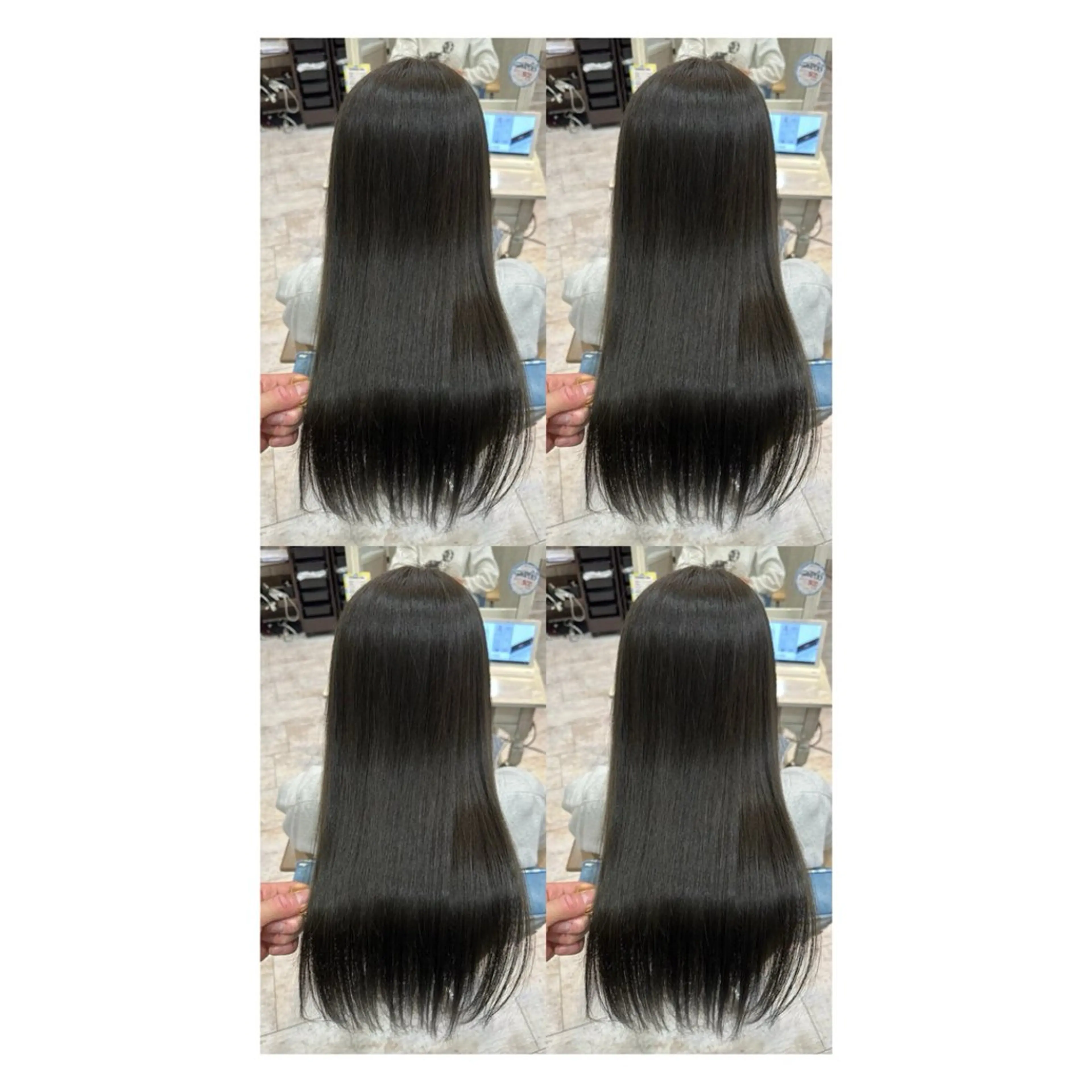 ロング カラー 透明感カラー 髪質改善 縮毛矯正 トリートメント ヘアカラー トリートメント 店長✨レイヤー✖️ 髪質改善✖️韓国ヘアのヘアスタイル