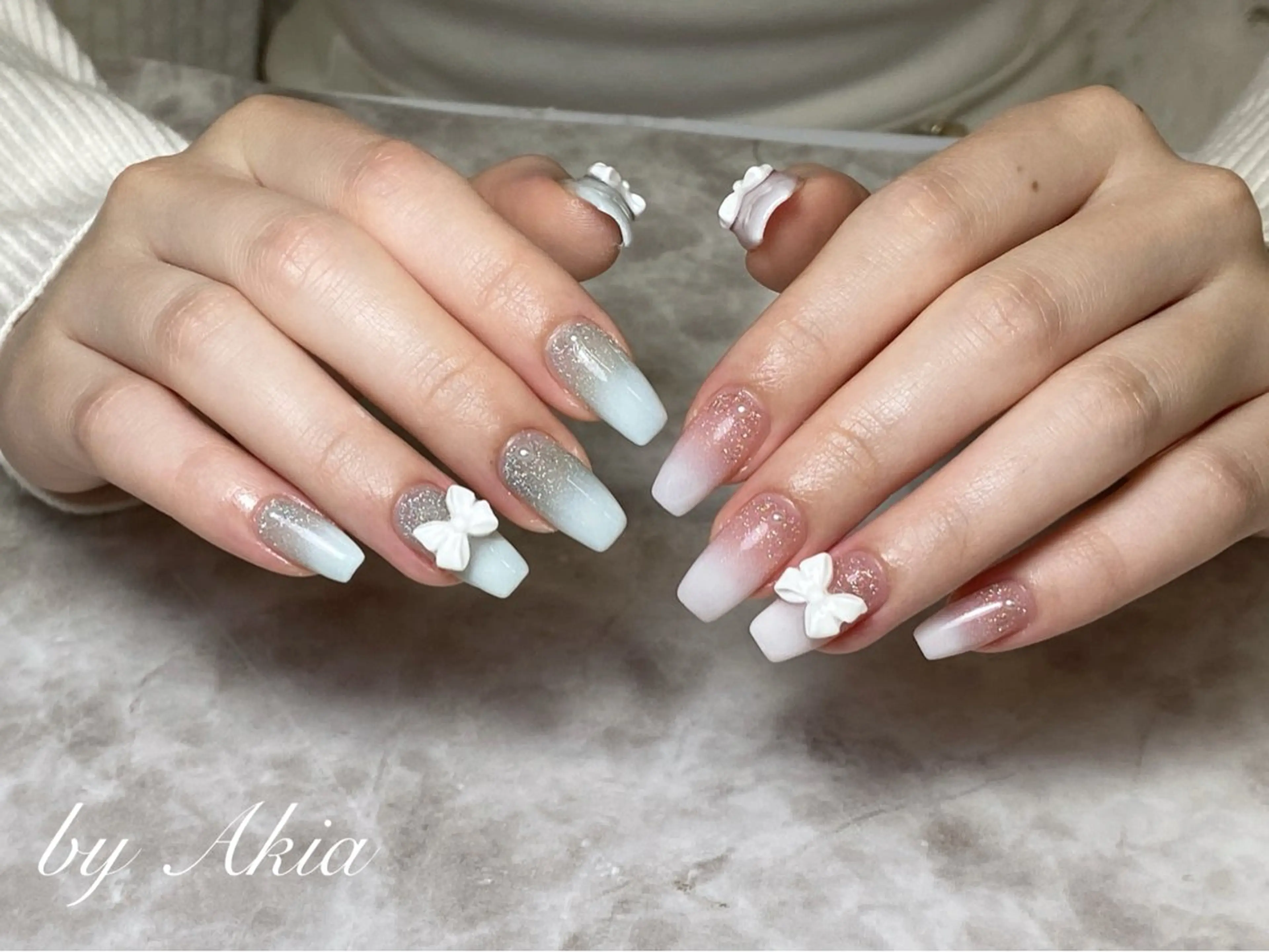 ネイル w wのネイルデザイン