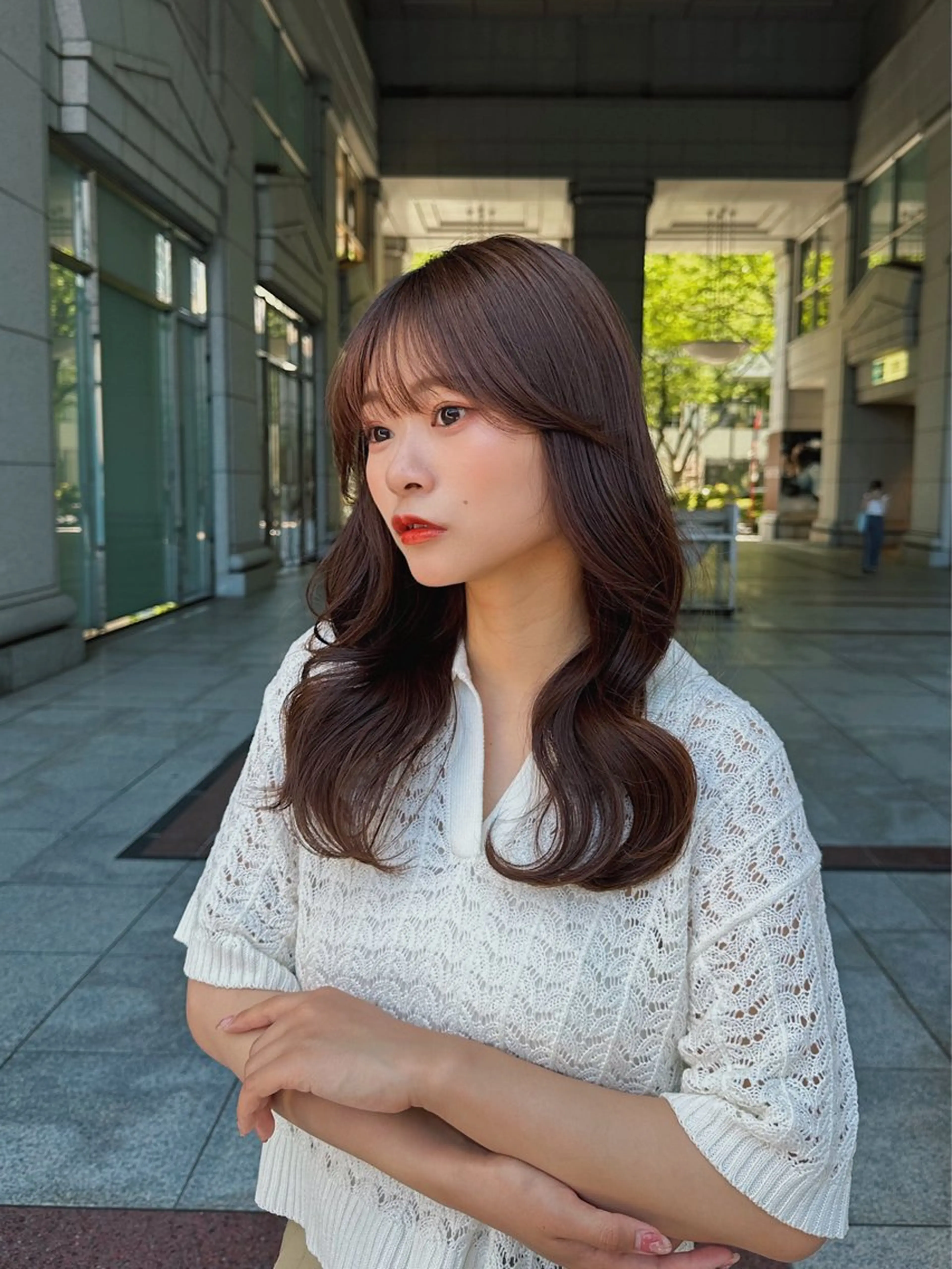 セミロング HIROKI /メンズ/艶カラーのヘアスタイル