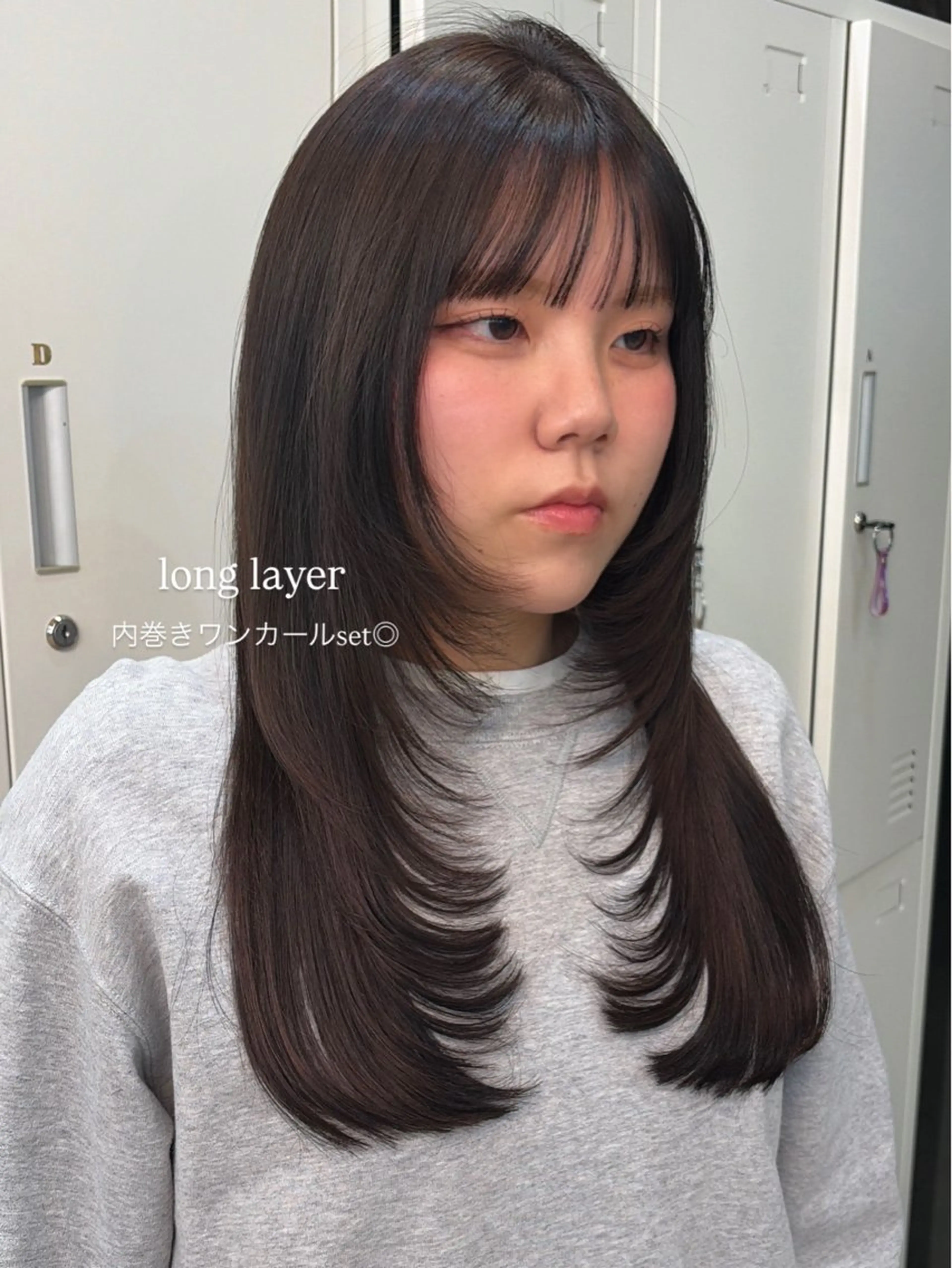 ロング ハイレイヤー レイヤーカット ロング ナカノユウ/本厚木/ レイヤーカットのヘアスタイル