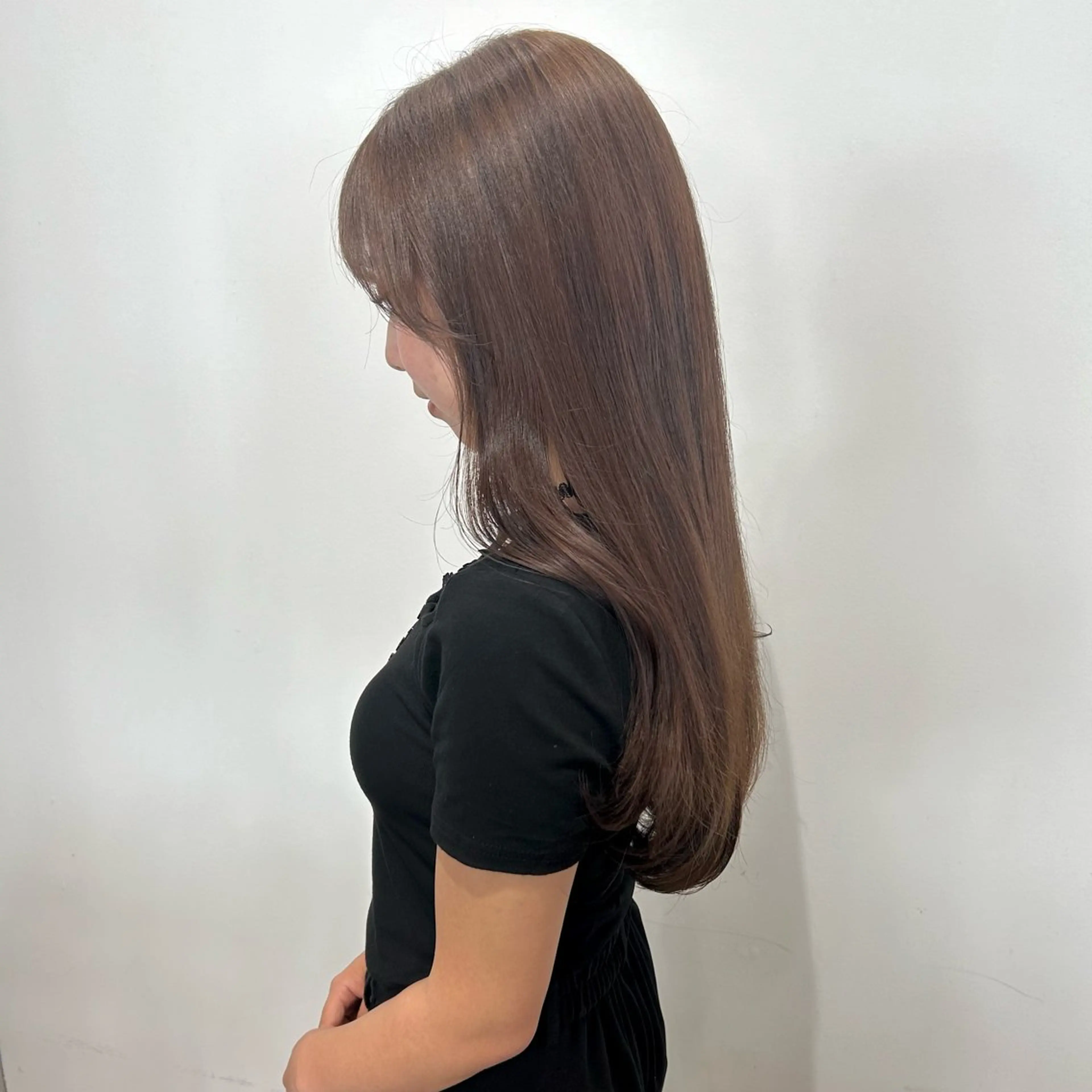 ロング カラー ヘアカラー トリートメント otoha✳︎ くすみカラーのヘアスタイル