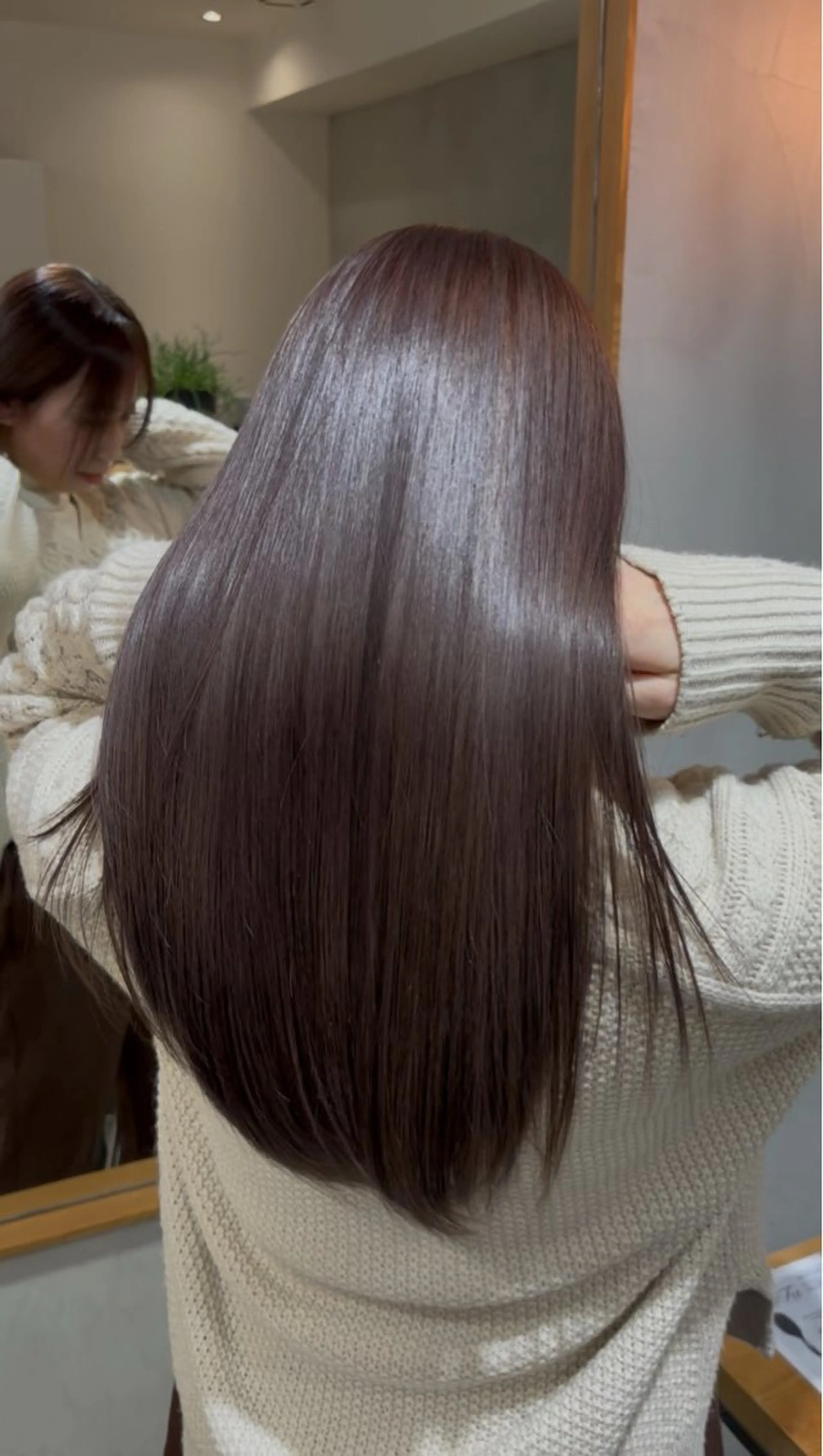 ロング カラー カット ヘアカラー トリートメント hoNua. ＊Ruri＊のヘアスタイル