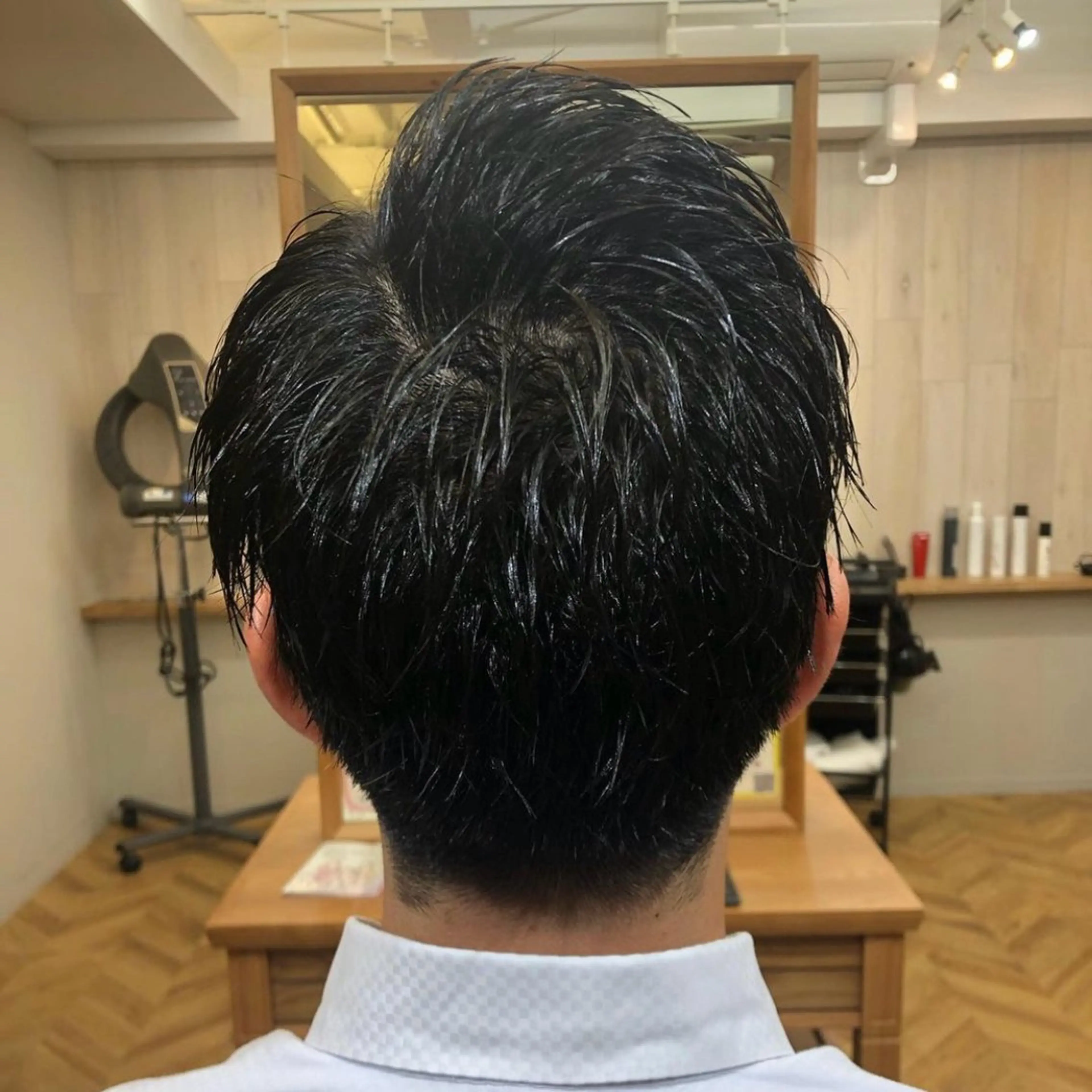 ショート メンズ 西山 良波のヘアスタイル