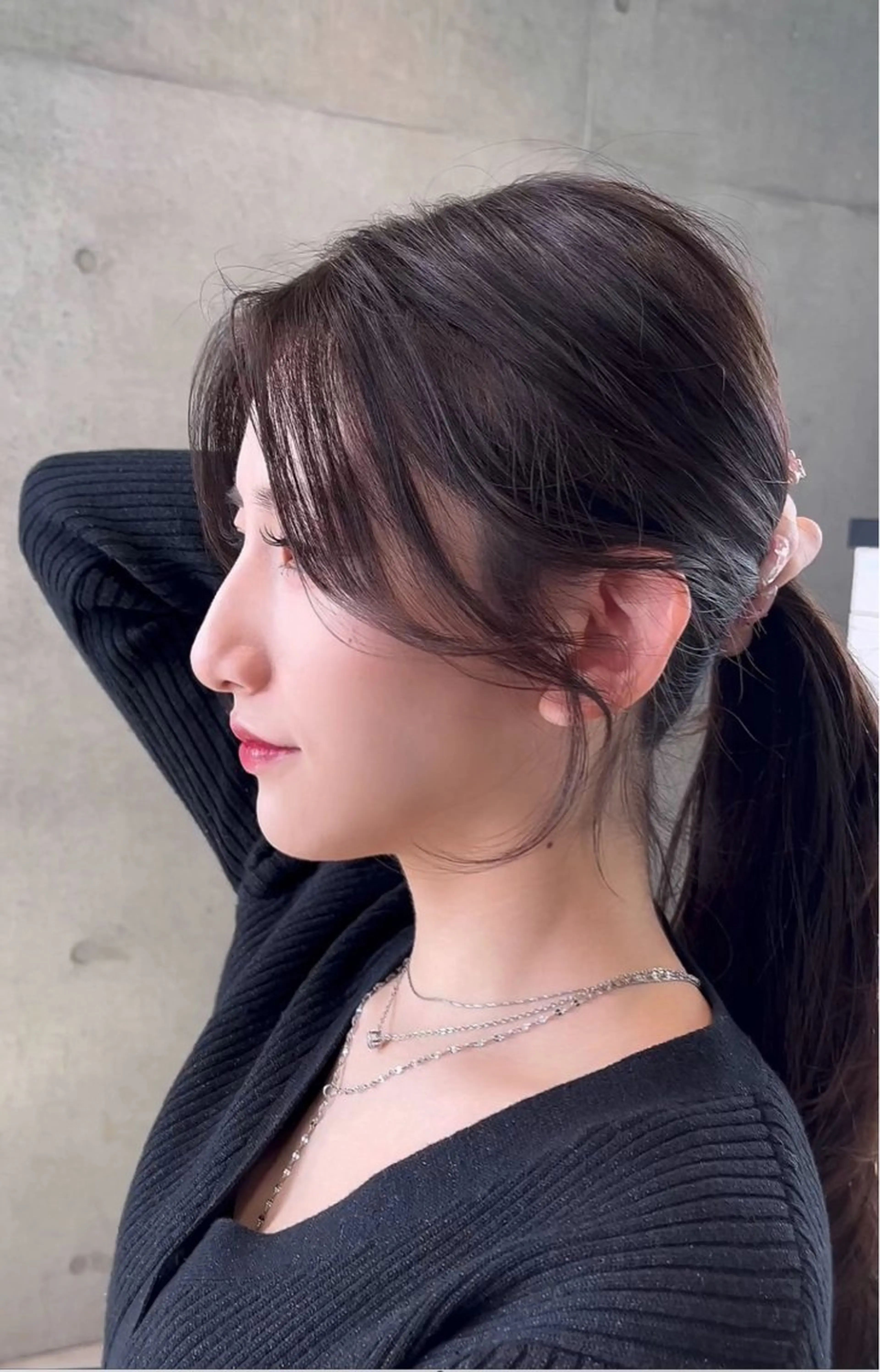 ロング カラー カット ヘアカラー トリートメント 🌫️大人韓国ヘア 🌫️naoyaのヘアスタイル