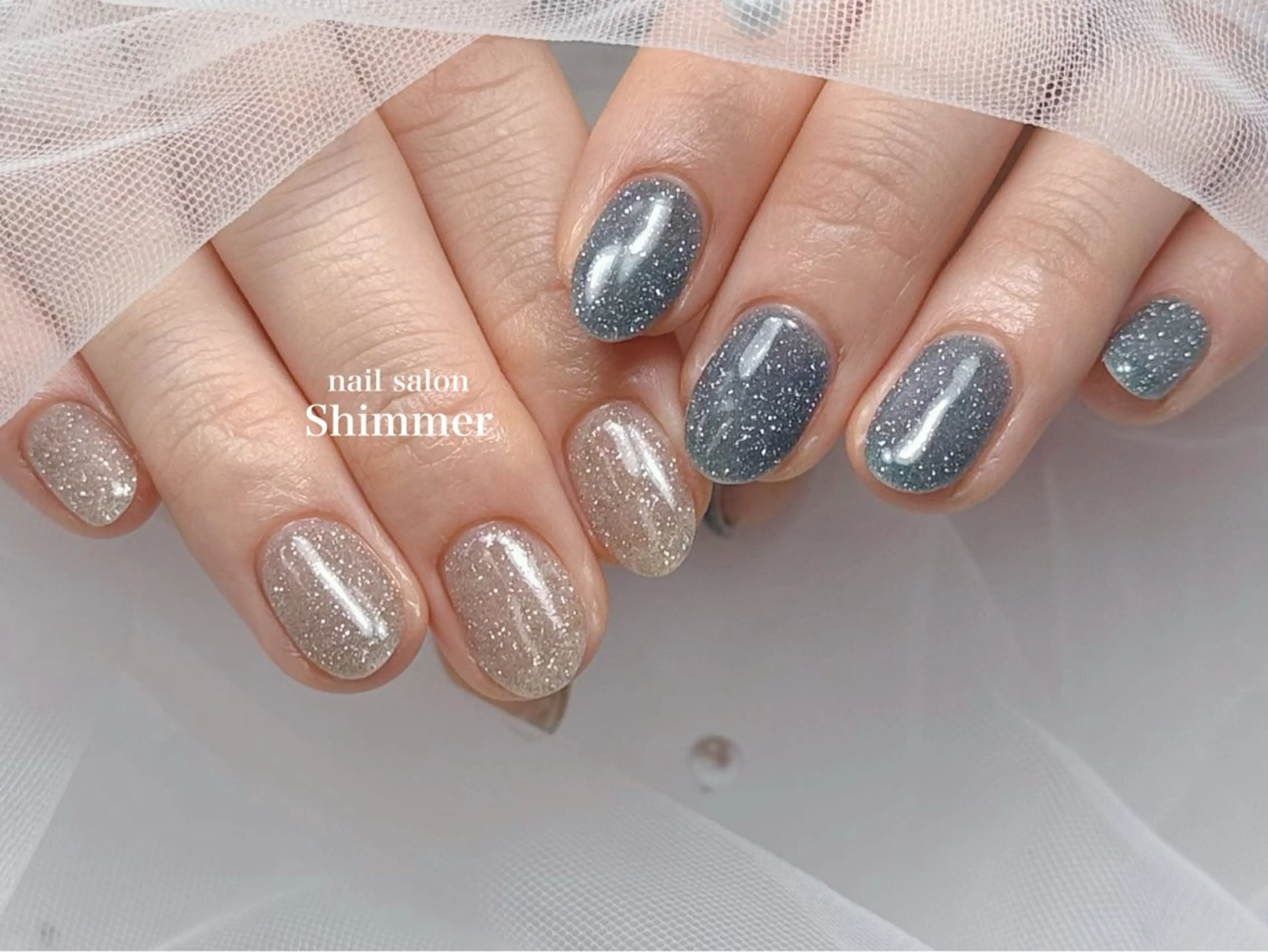 ネイル Shimmer Risaのネイルデザイン