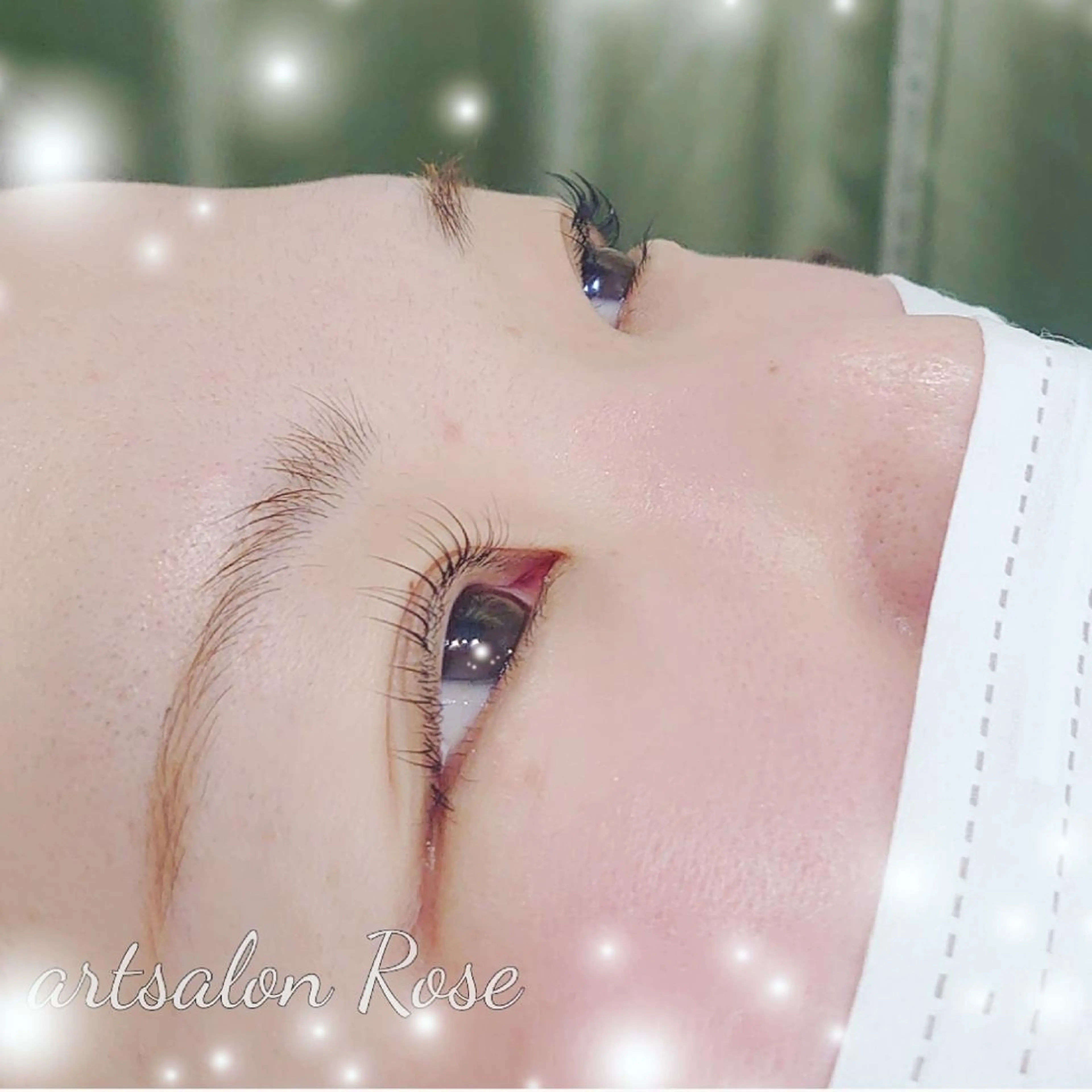 マツエク・マツパ パリジェンヌラッシュリフト まつげパーマ マツパ アートサロン ロゼ　AIのマツエク・マツパデザイン