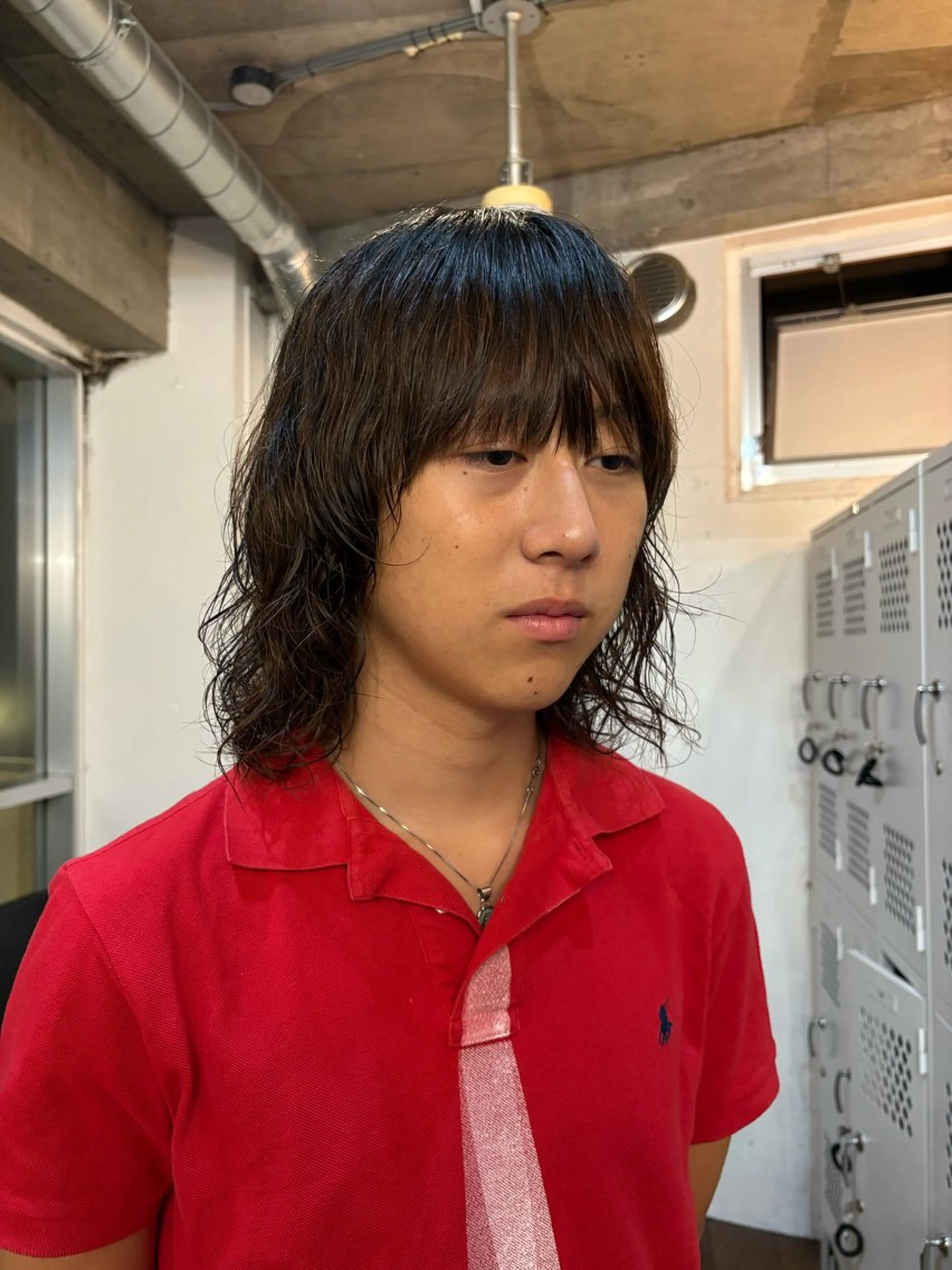 ロング パーマ メンズ メンズパーマ カット パーマ パーマ特化/ カラー/廣田歩のヘアスタイル