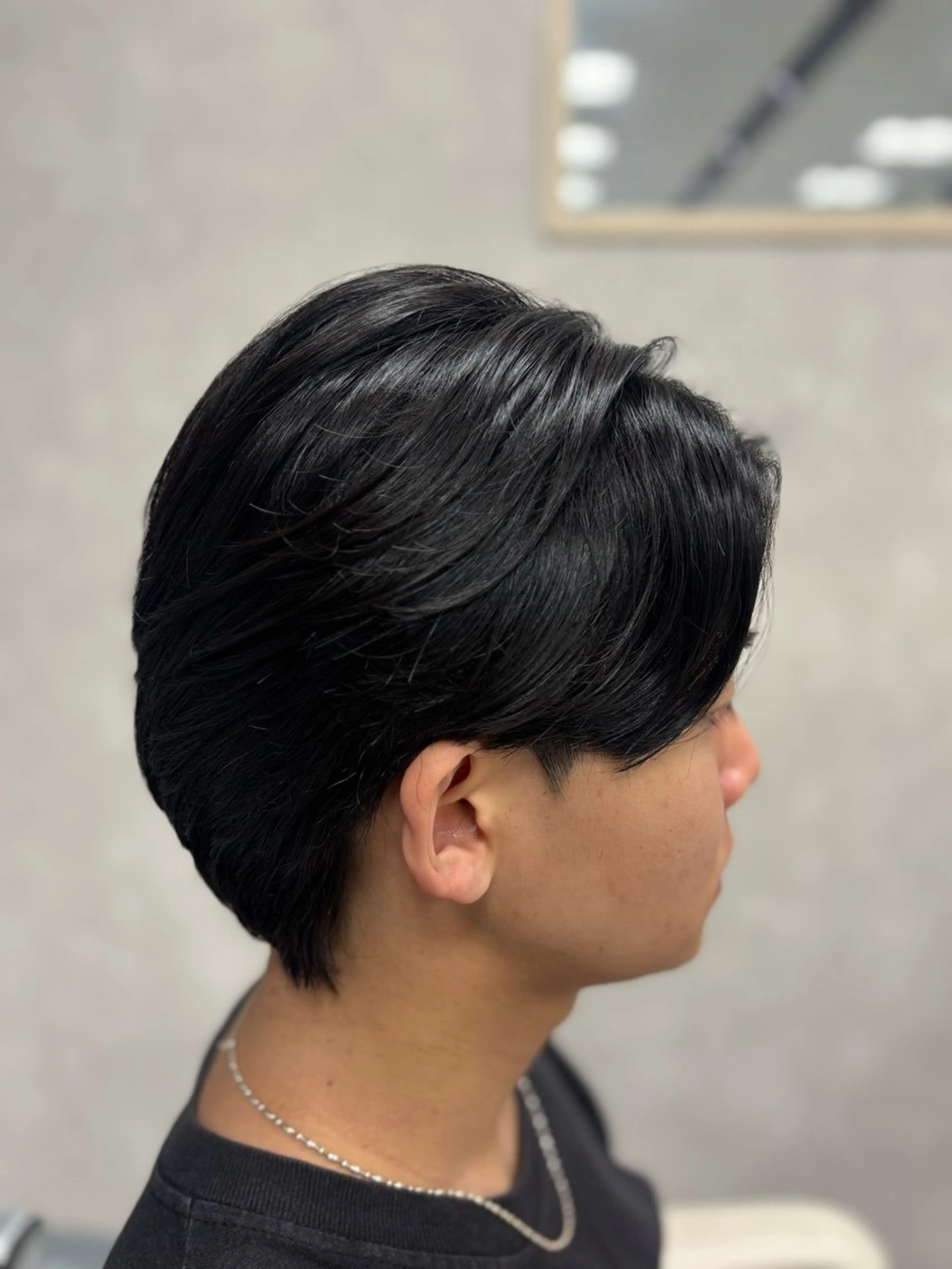 メンズ 縮毛矯正 トリートメント メンズ特化韓国風 パーマスタイル/りんのヘアスタイル