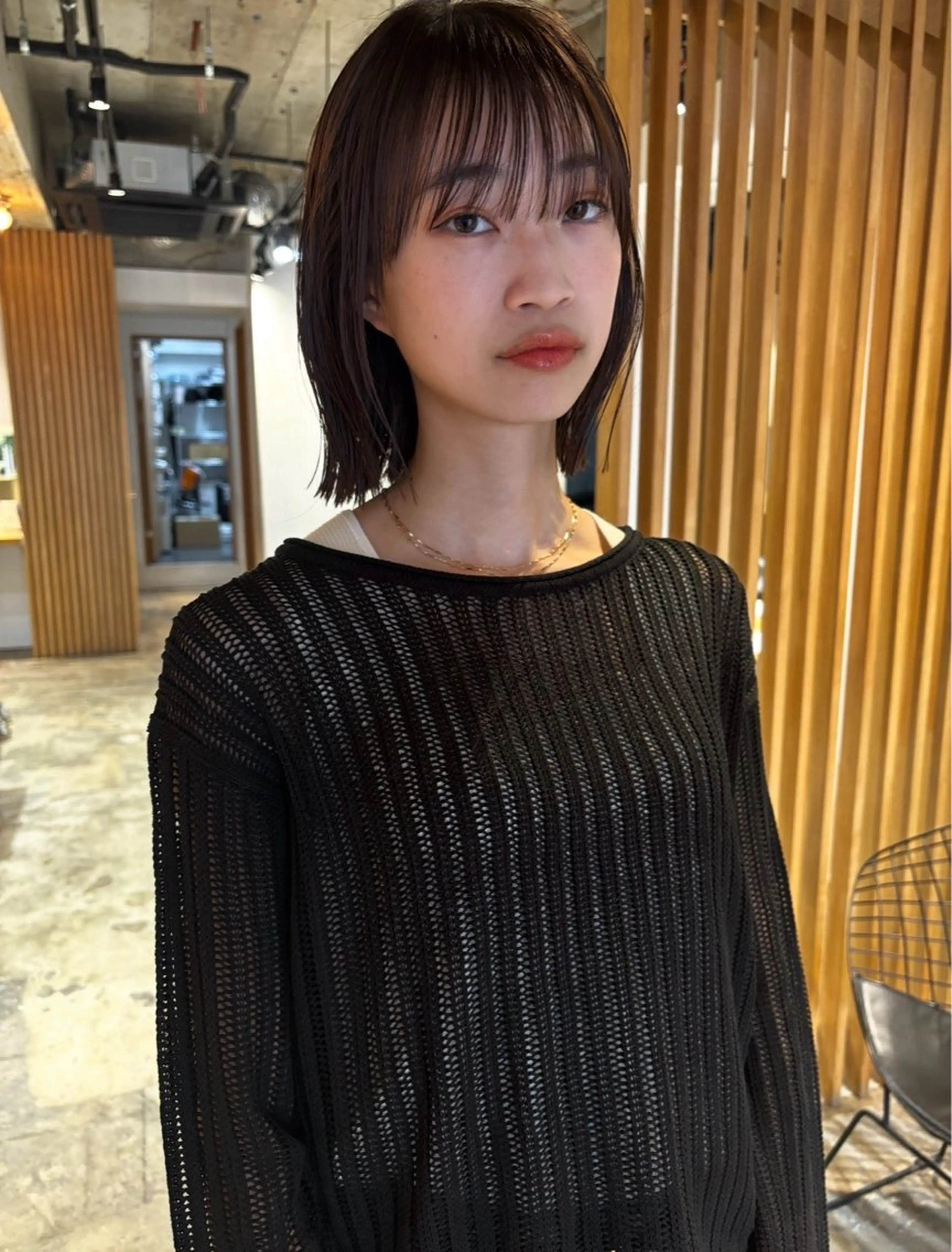 白髪染め　リタッチの写真