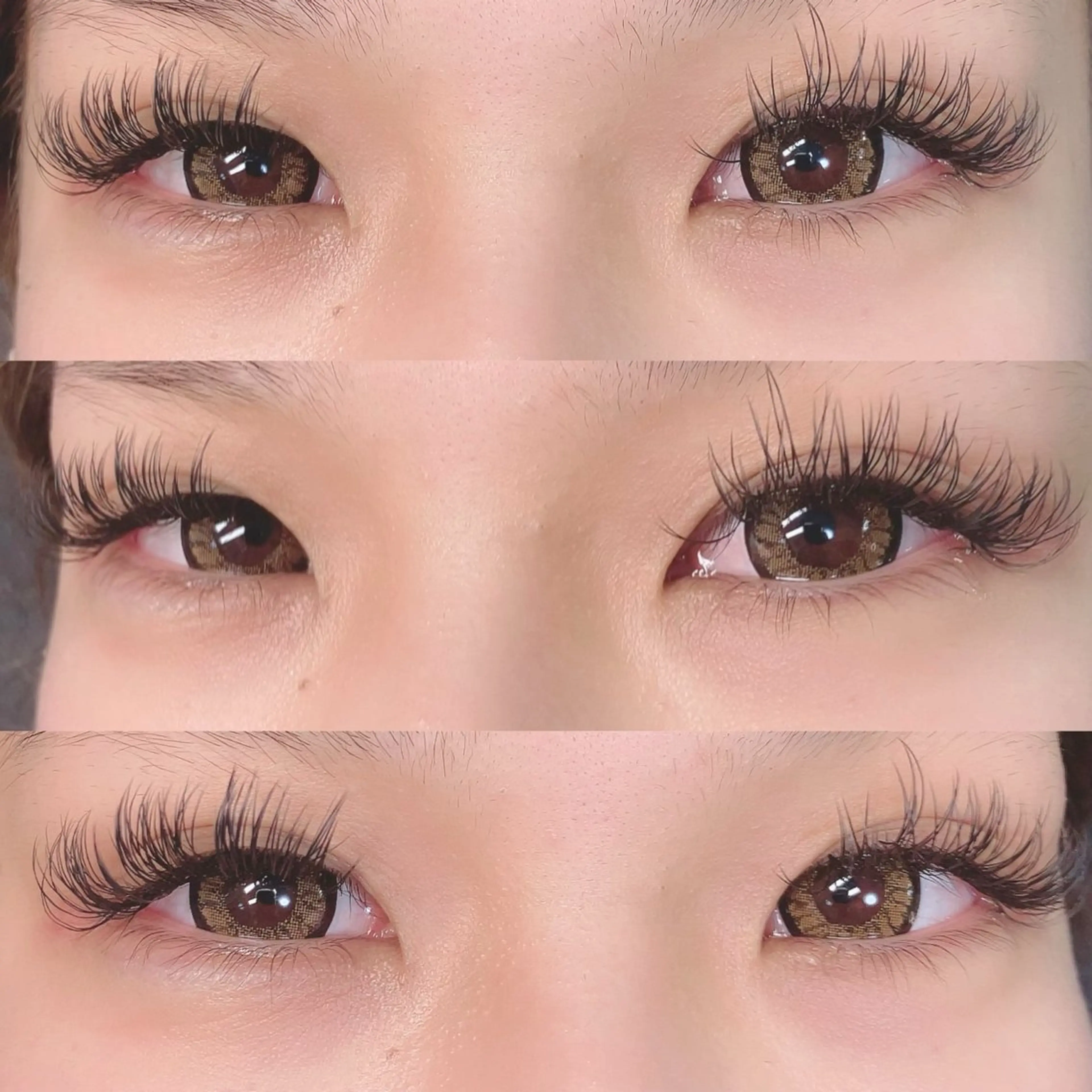 マツエク・マツパ 付け放題 バインドロック linda lashesのマツエク・マツパデザイン