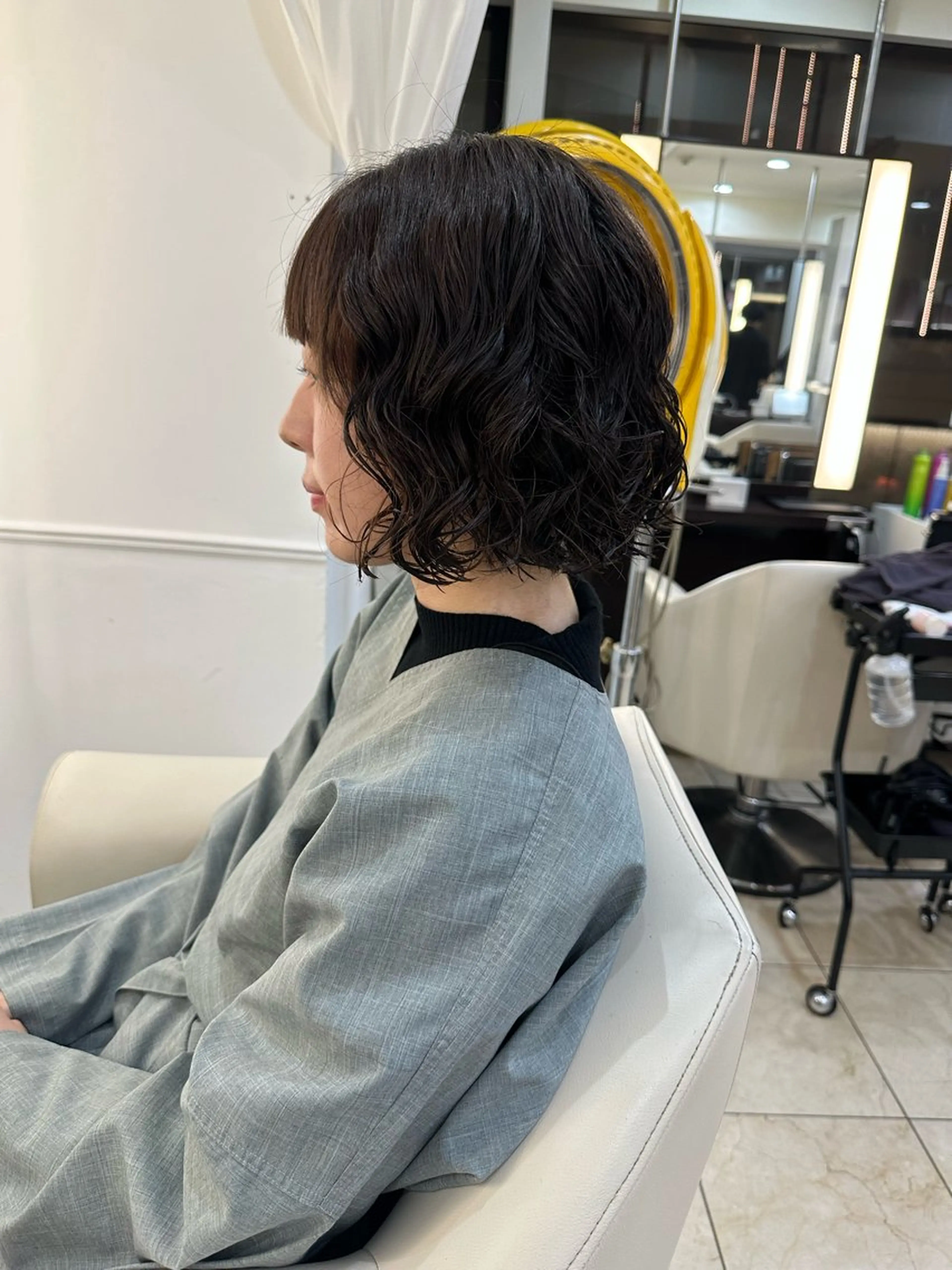 ショート パーマ/カットモデル /mikuのヘアスタイル