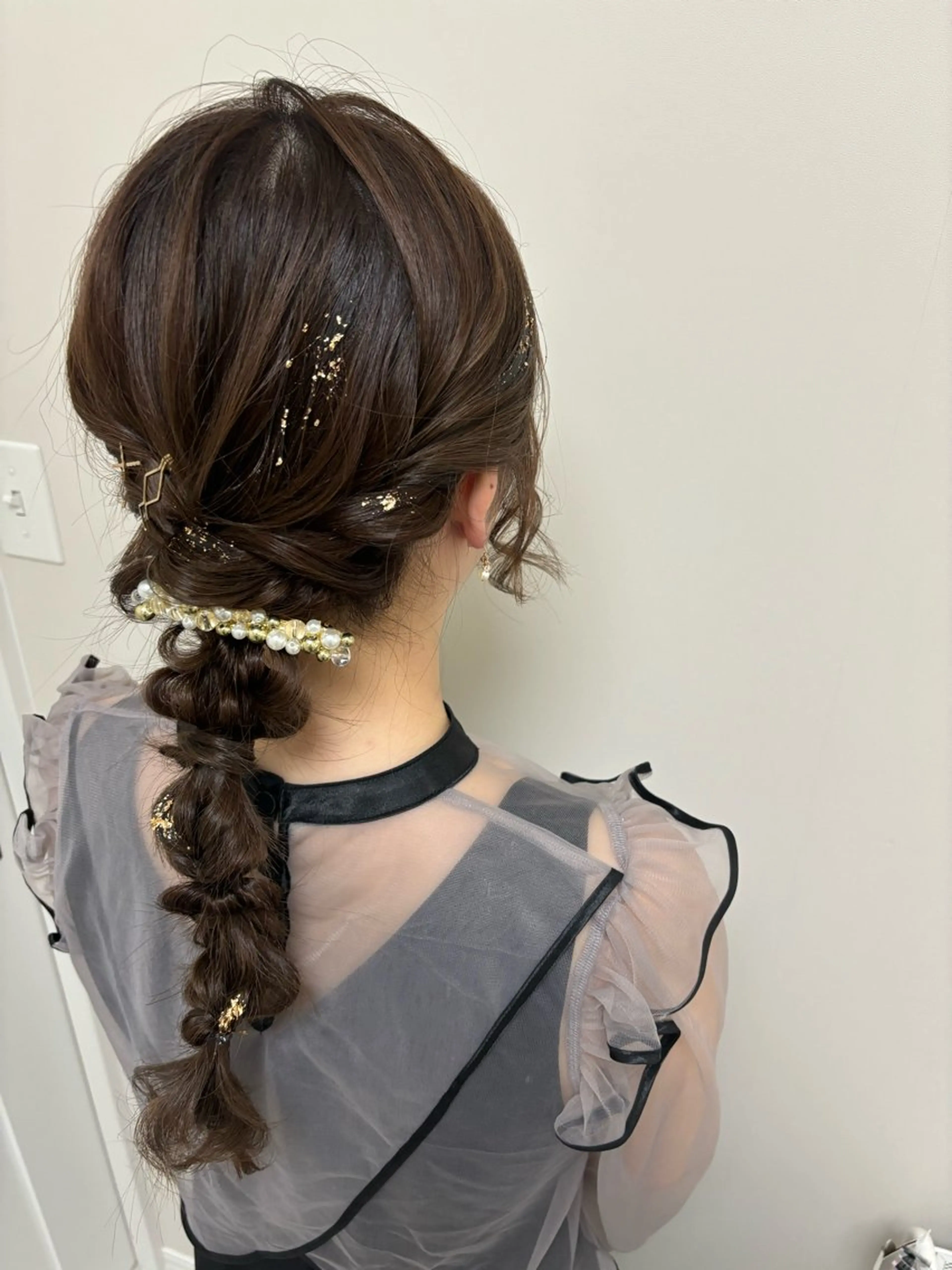 ヘアアレンジ ヘアセット プライベートサロン レアのマツエク・マツパデザイン