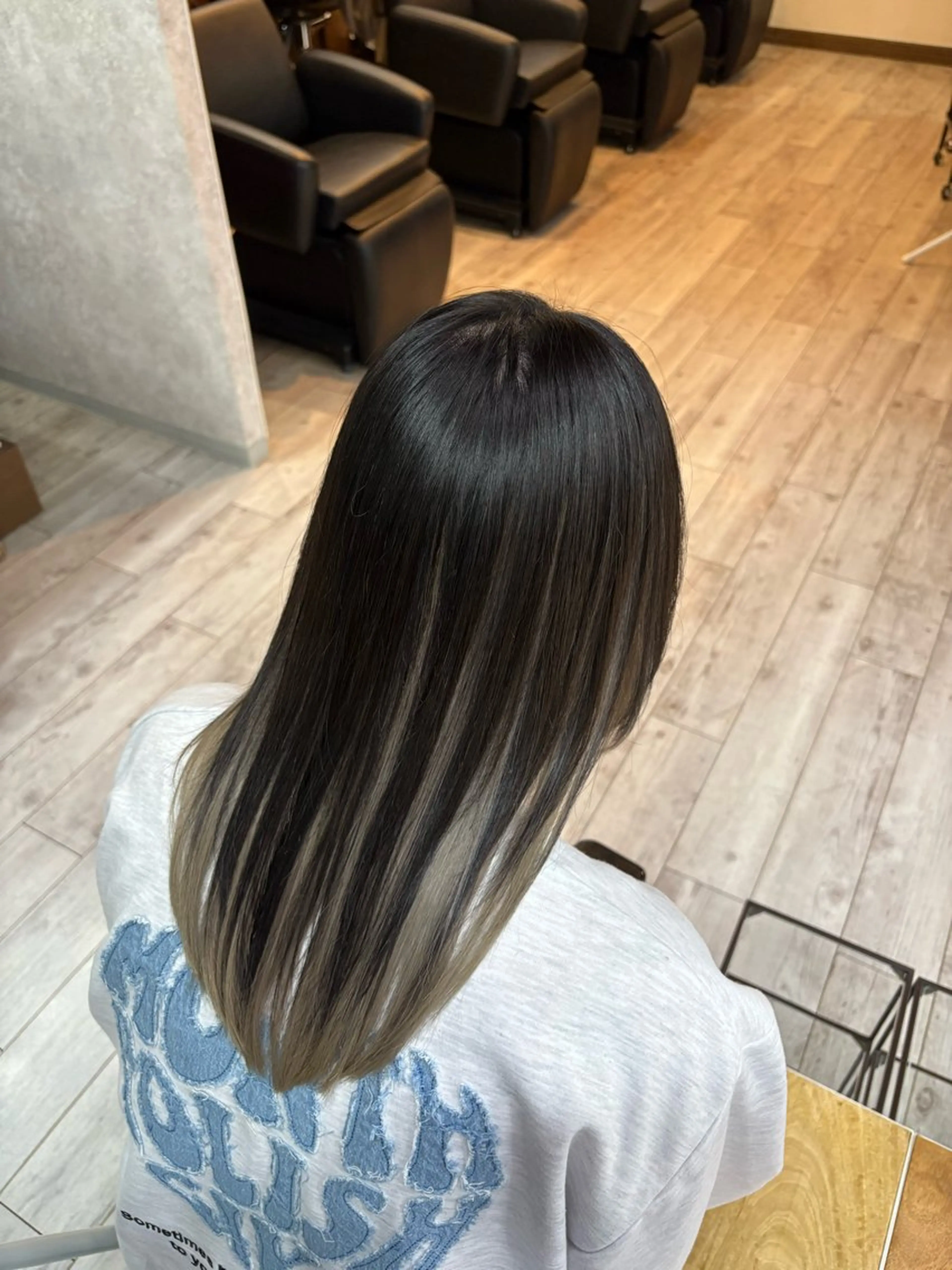 セミロング カラー なぎは/似合わせ・ ナチュラルカラーのヘアスタイル