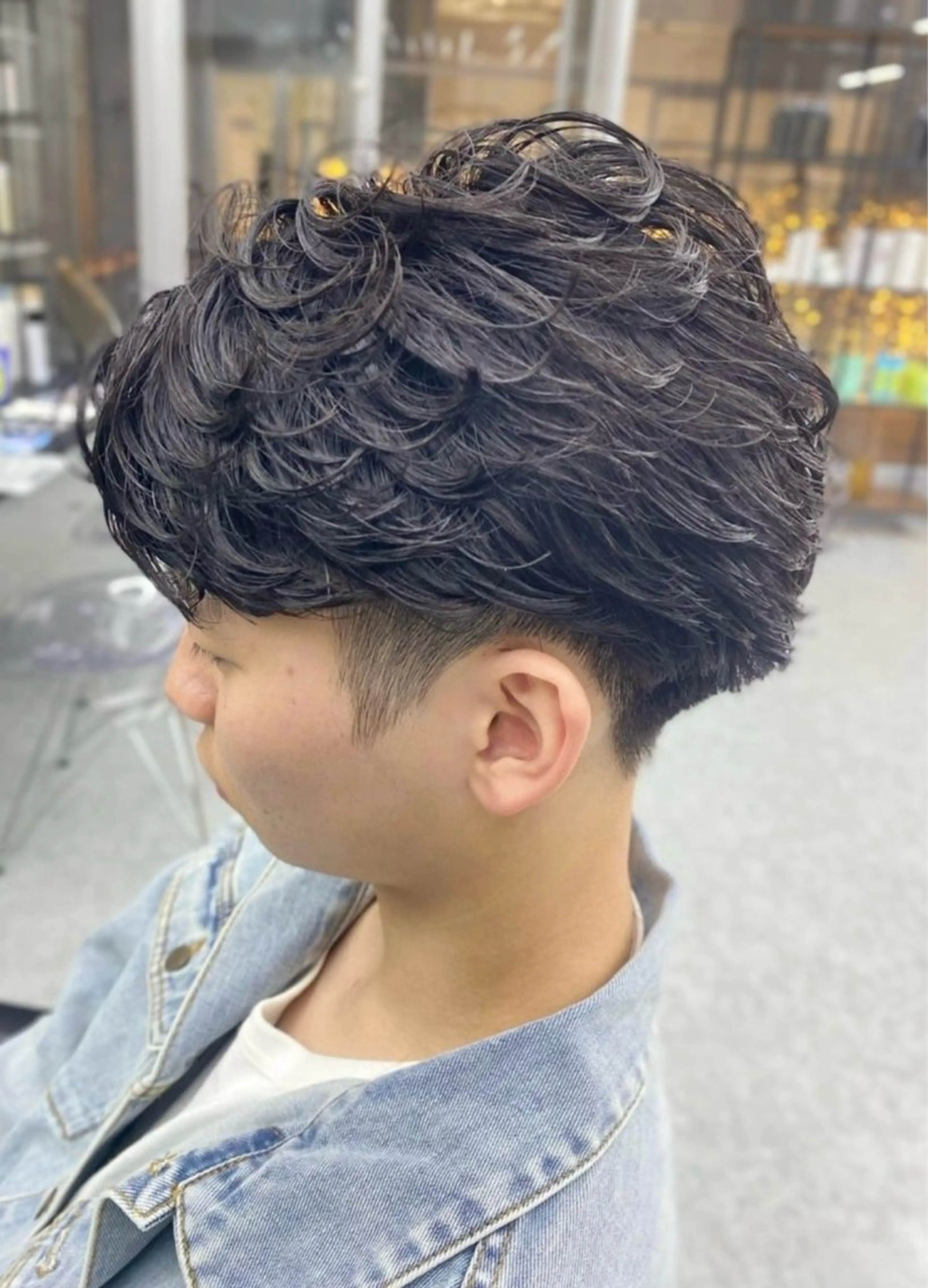 フェザーパーマ（パーマのみ）の写真