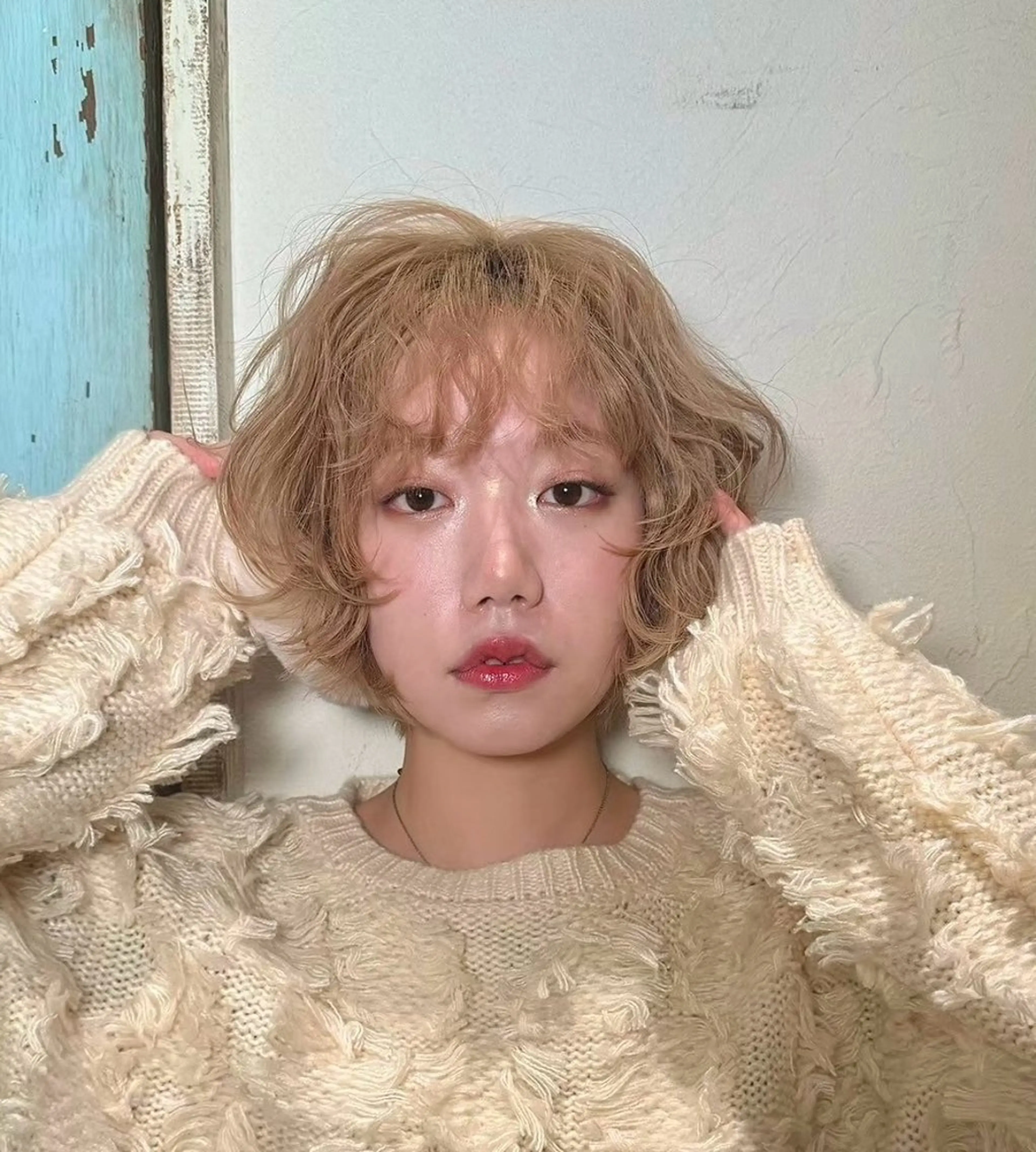 ショート moon/髪質改善/ ブリーチ/レイヤー☪のヘアスタイル