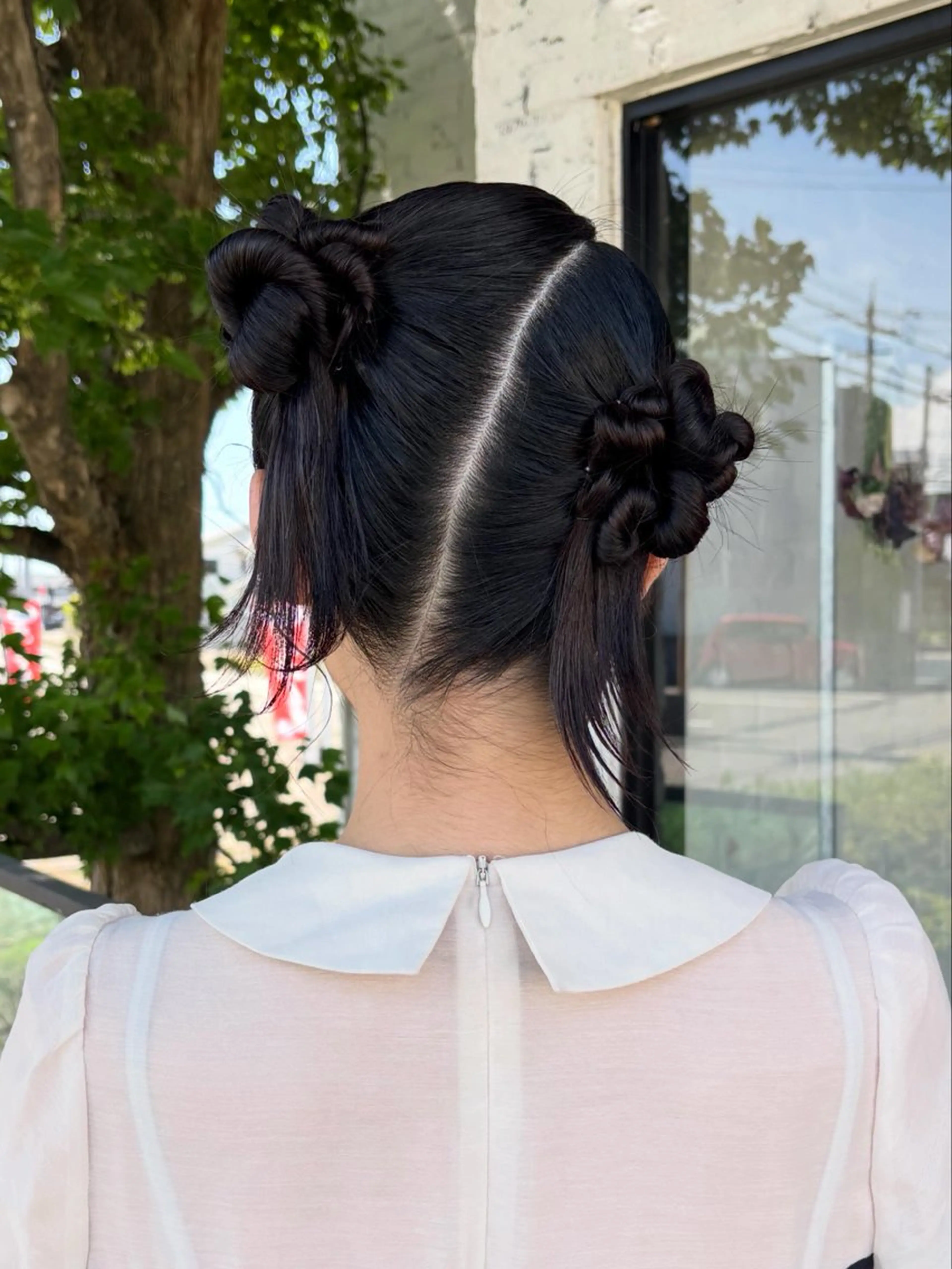 ヘアアレンジ タケモト マユナのヘアスタイル