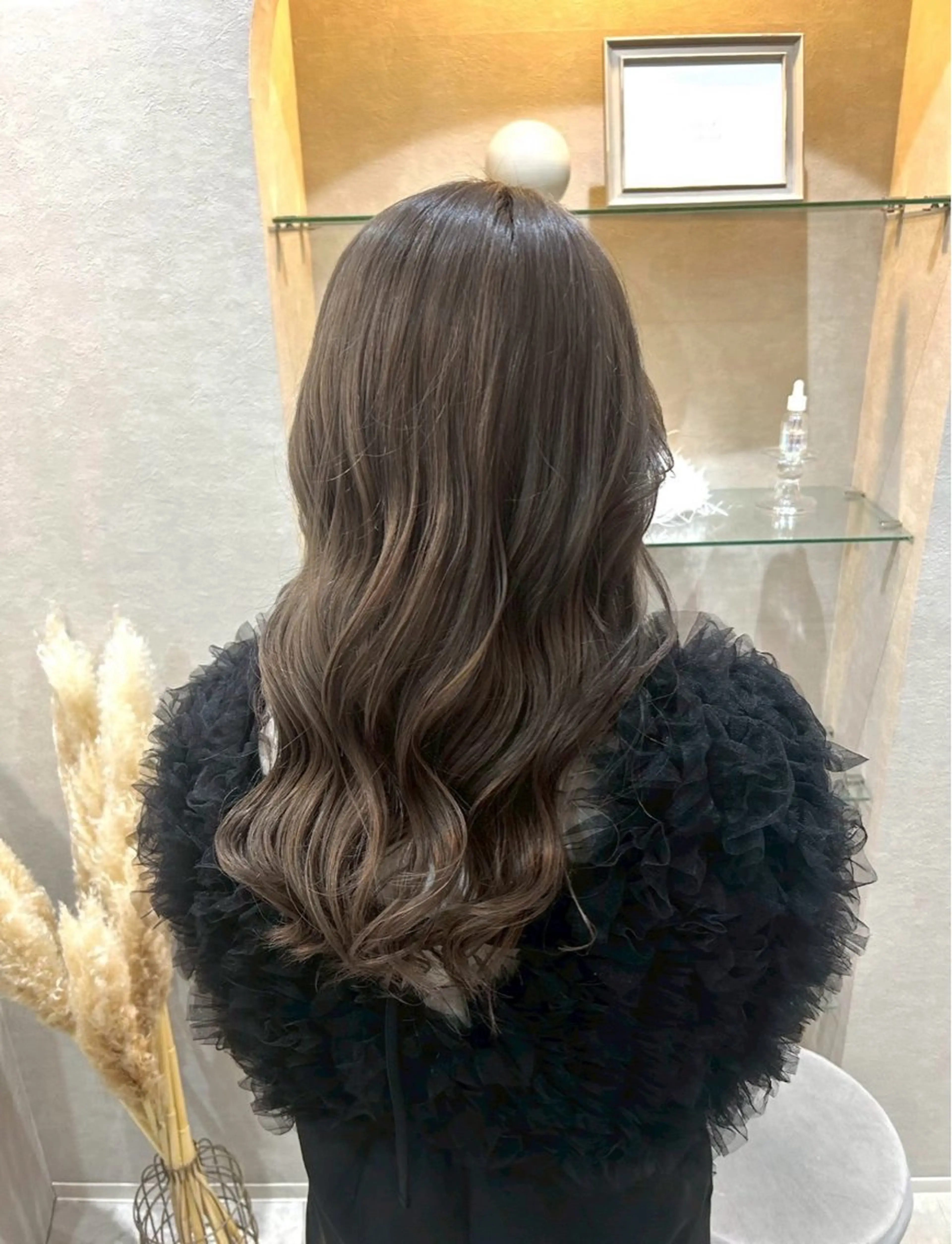 ロング カット ヘアカラー 斉藤 結のヘアスタイル