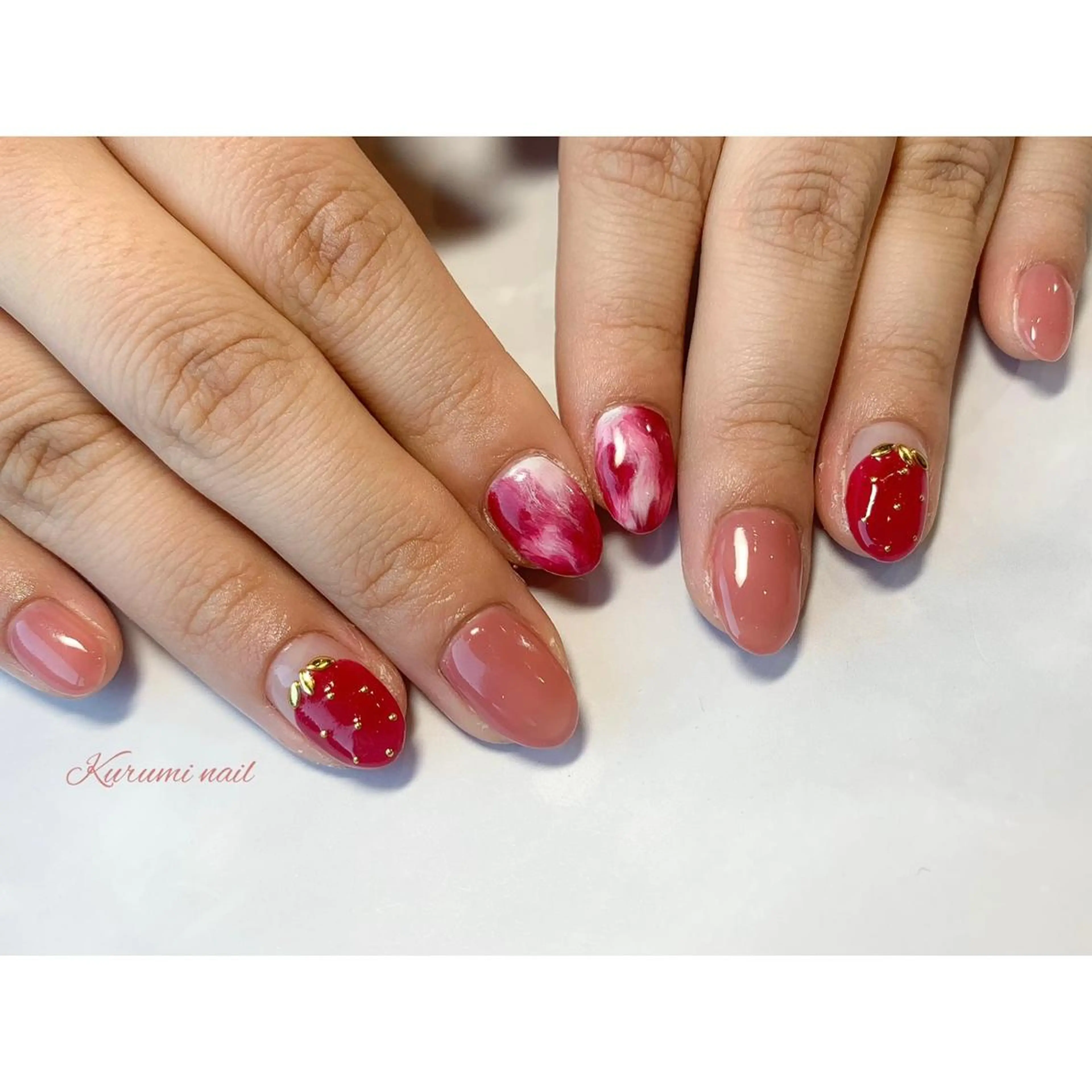 ネイル ハンドネイル Maison noyerのネイルデザイン