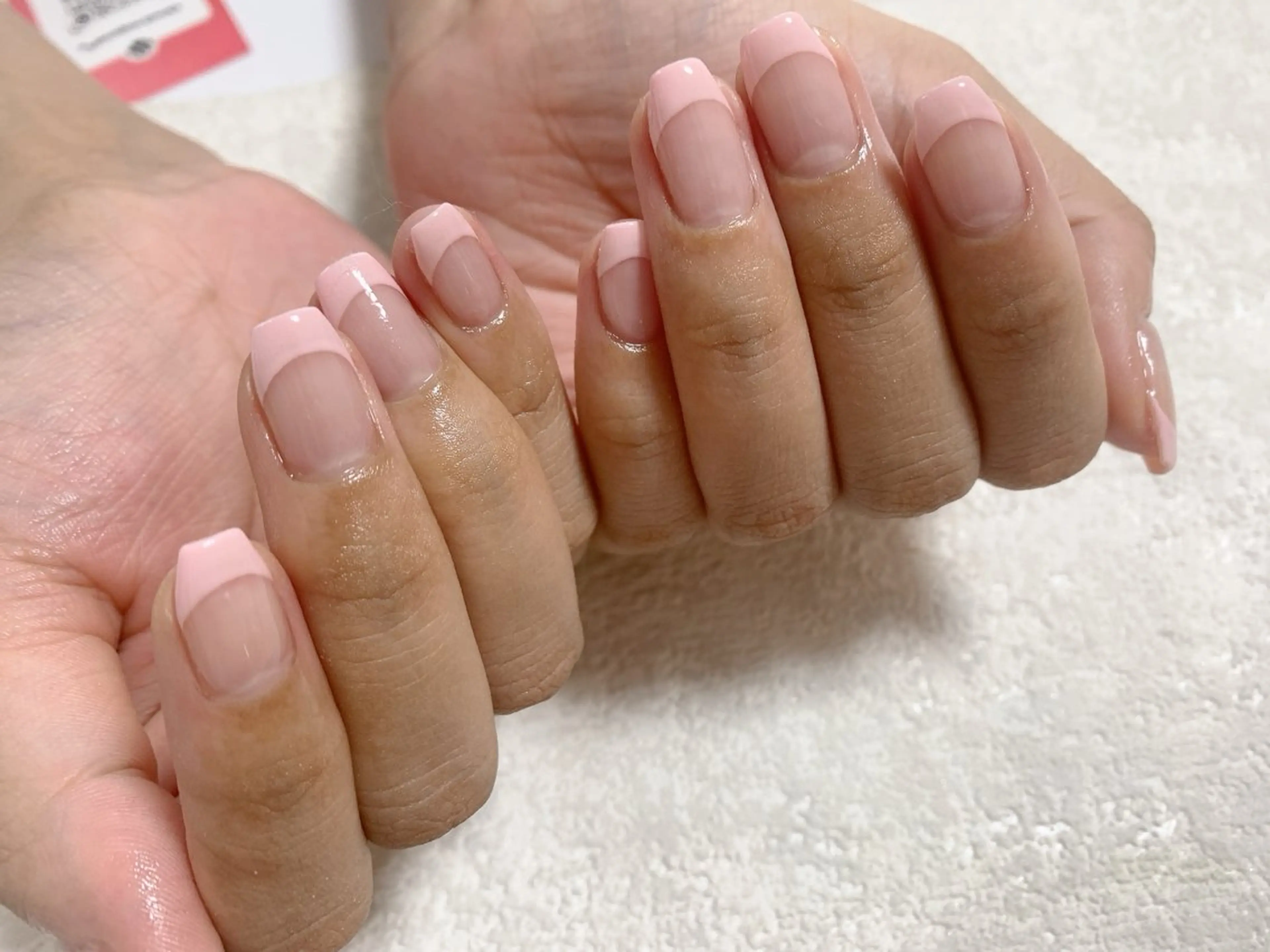 ネイル フレンチネイル ジェルネイル メンズネイル オフィスネイル パラジェル kiki nail たまプラーザのネイルデザイン