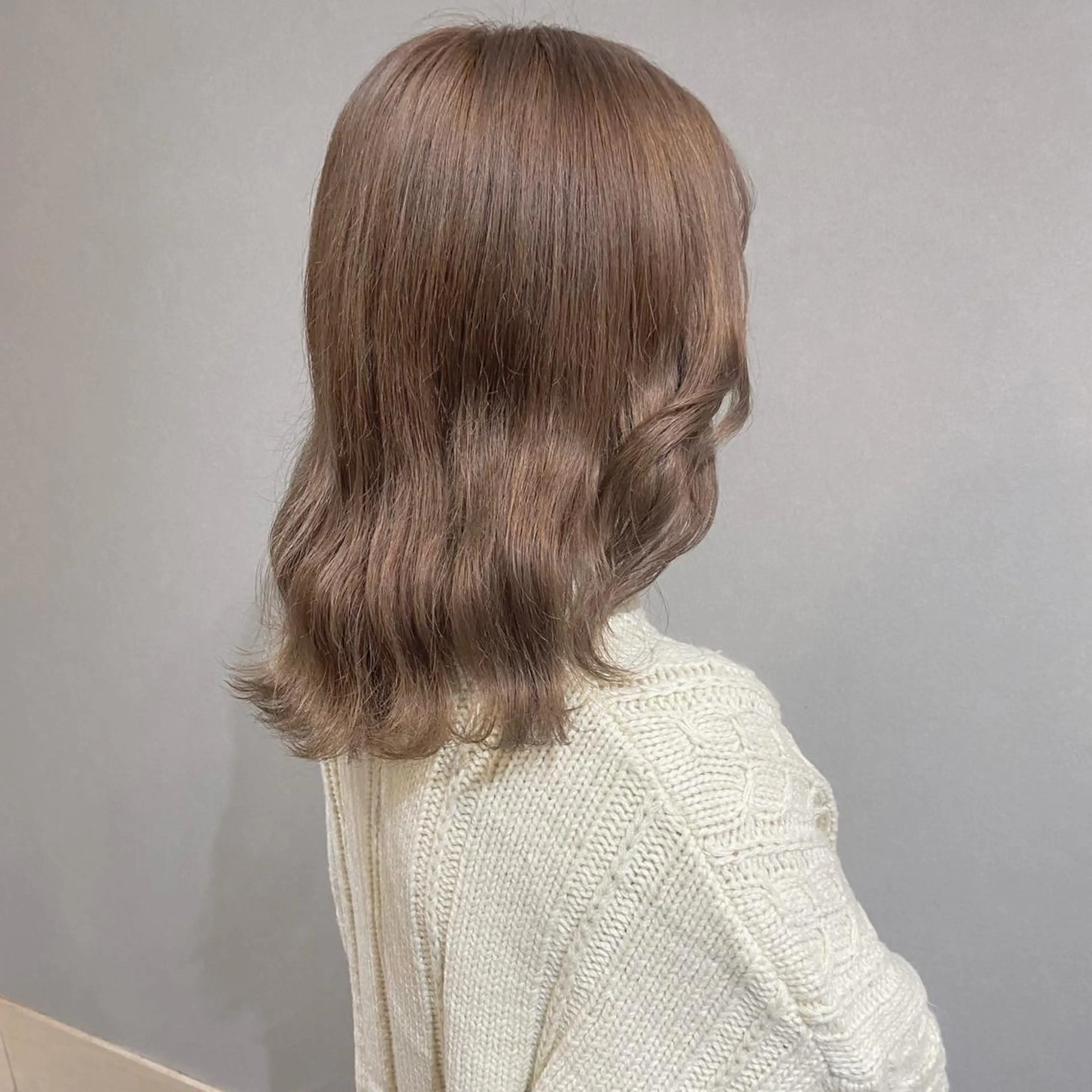 ロング カラー ヘアカラー トリートメント otoha✳︎ くすみ艶カラーのヘアスタイル