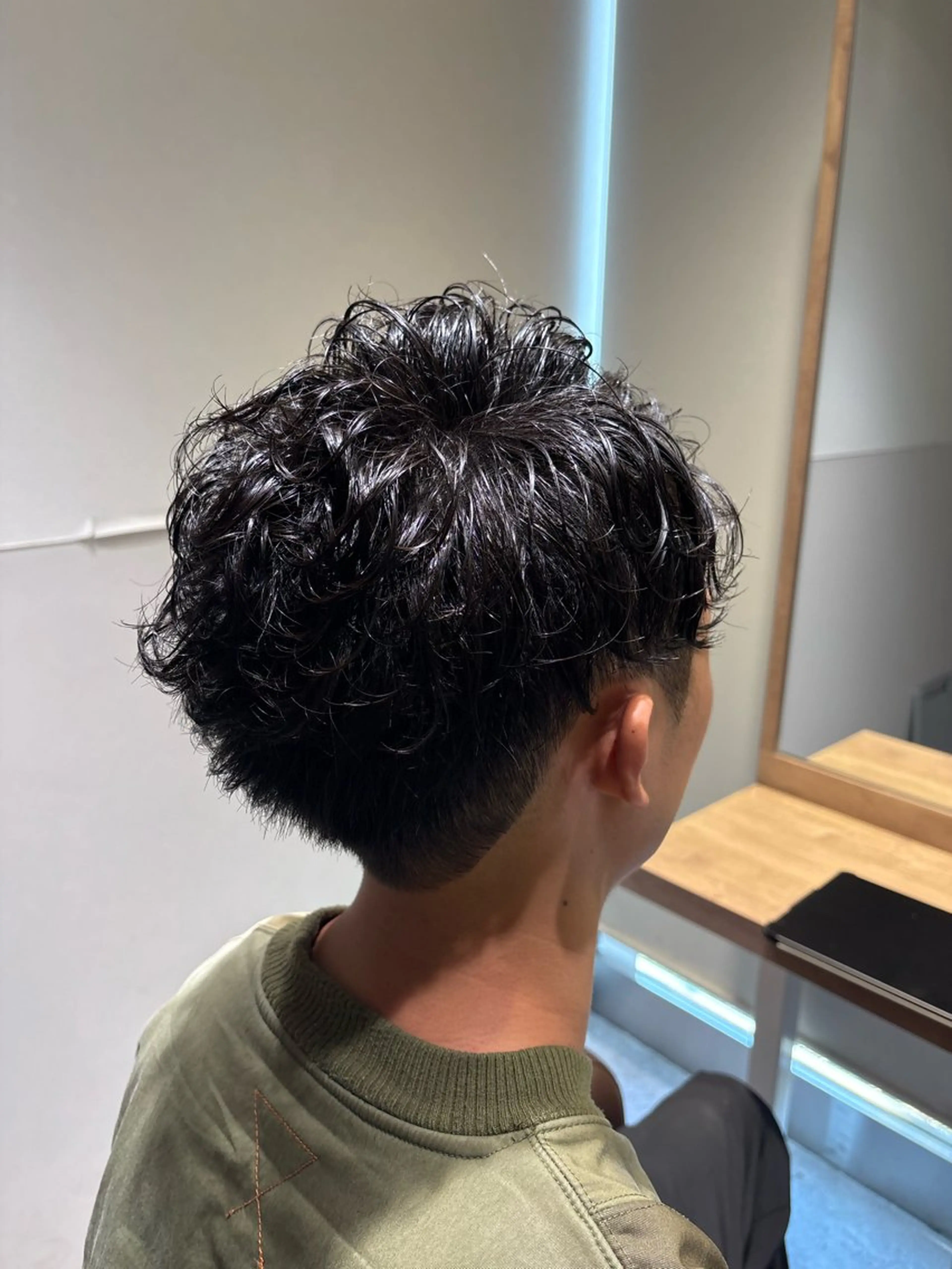 ショート ショートヘア パーマ 渡辺 健太郎のヘアスタイル