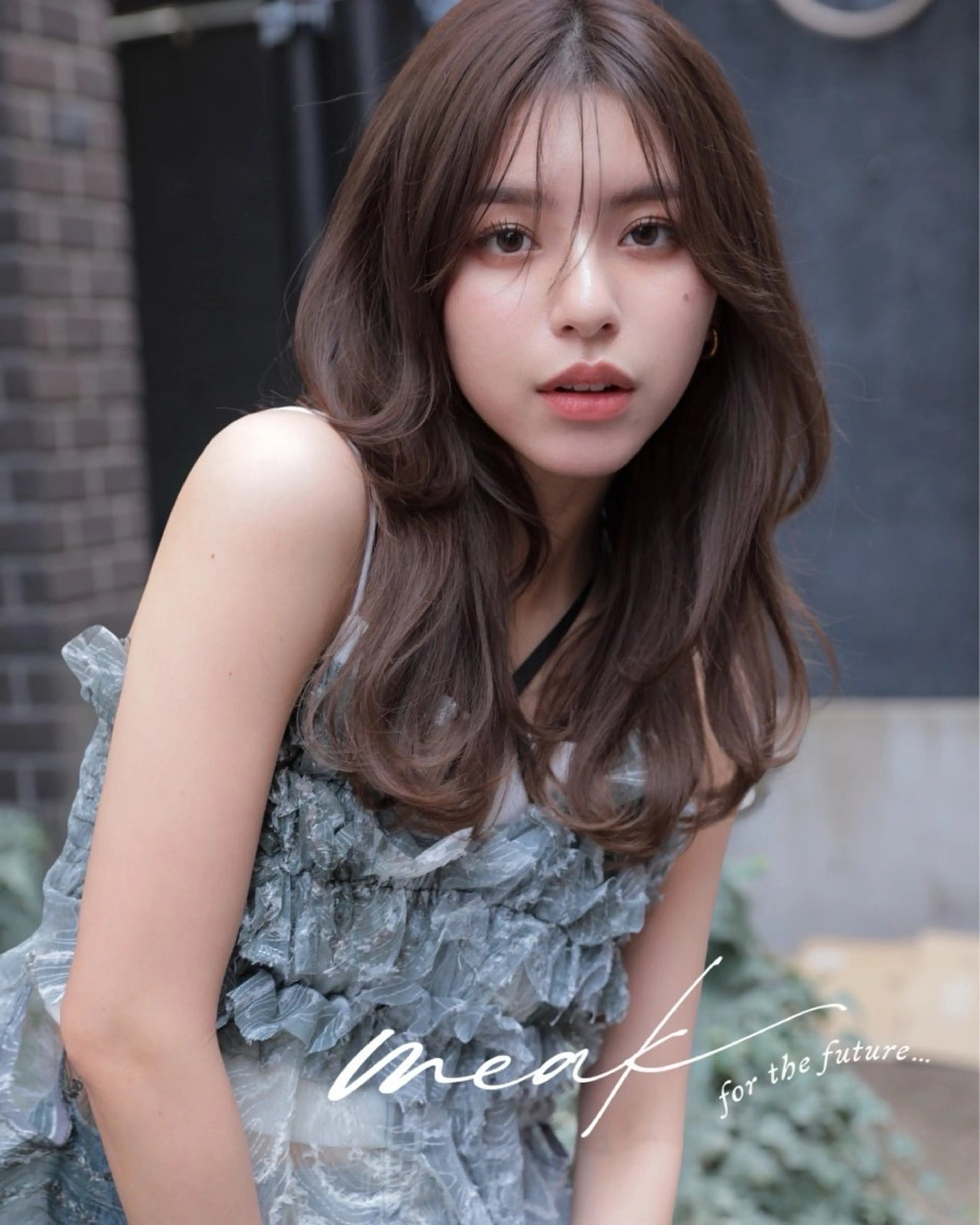 ロング カット ヘアカラー meak所属・韓国レイヤー RYOTAのヘアスタイル