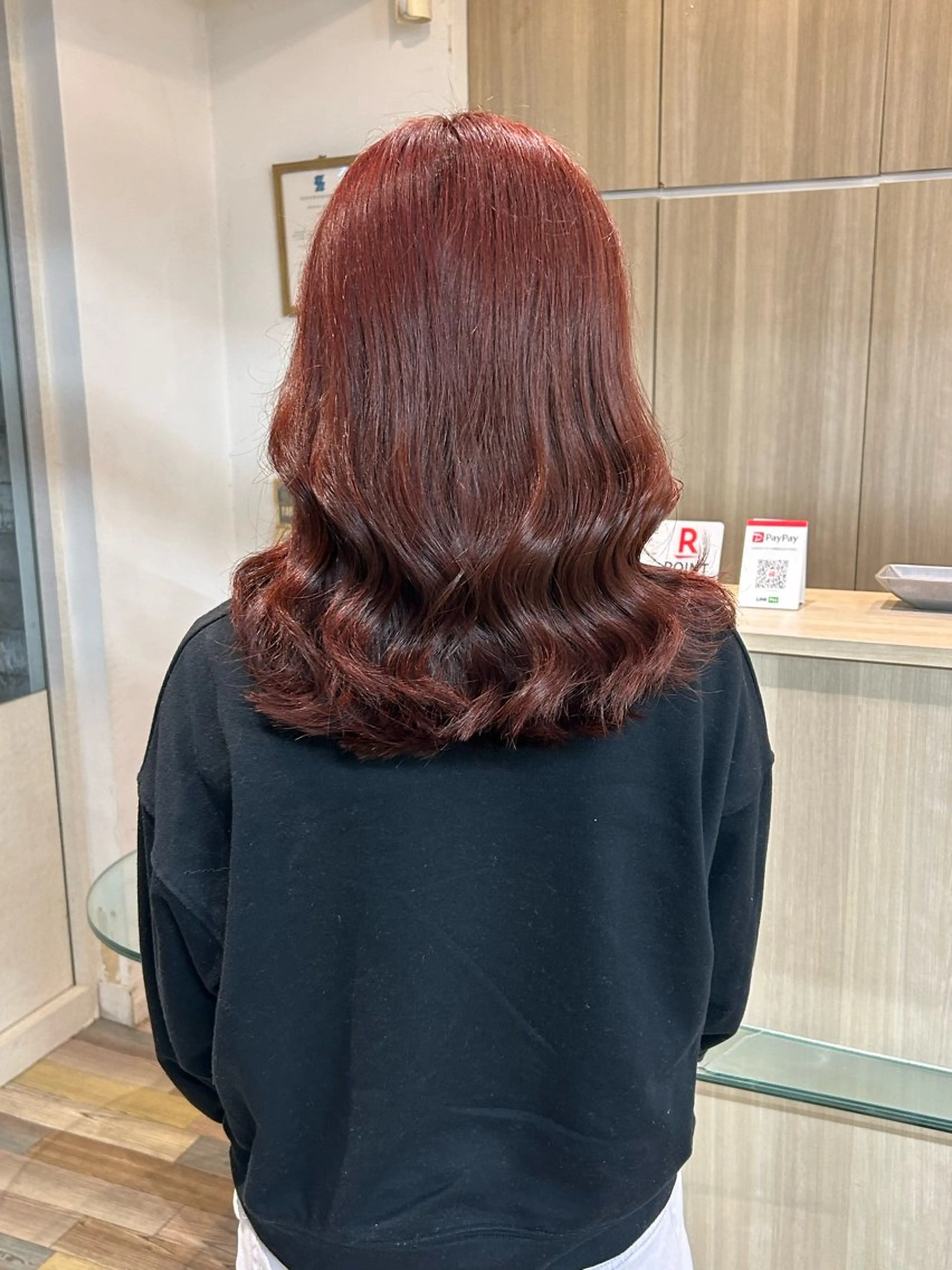 セミロング カラー ブリーチ ケアブリーチ ダブルカラー レイヤーカット ヘアカラー トリートメント 志賀　輝/ハイライト /縮毛矯正/髪質改善のヘアスタイル