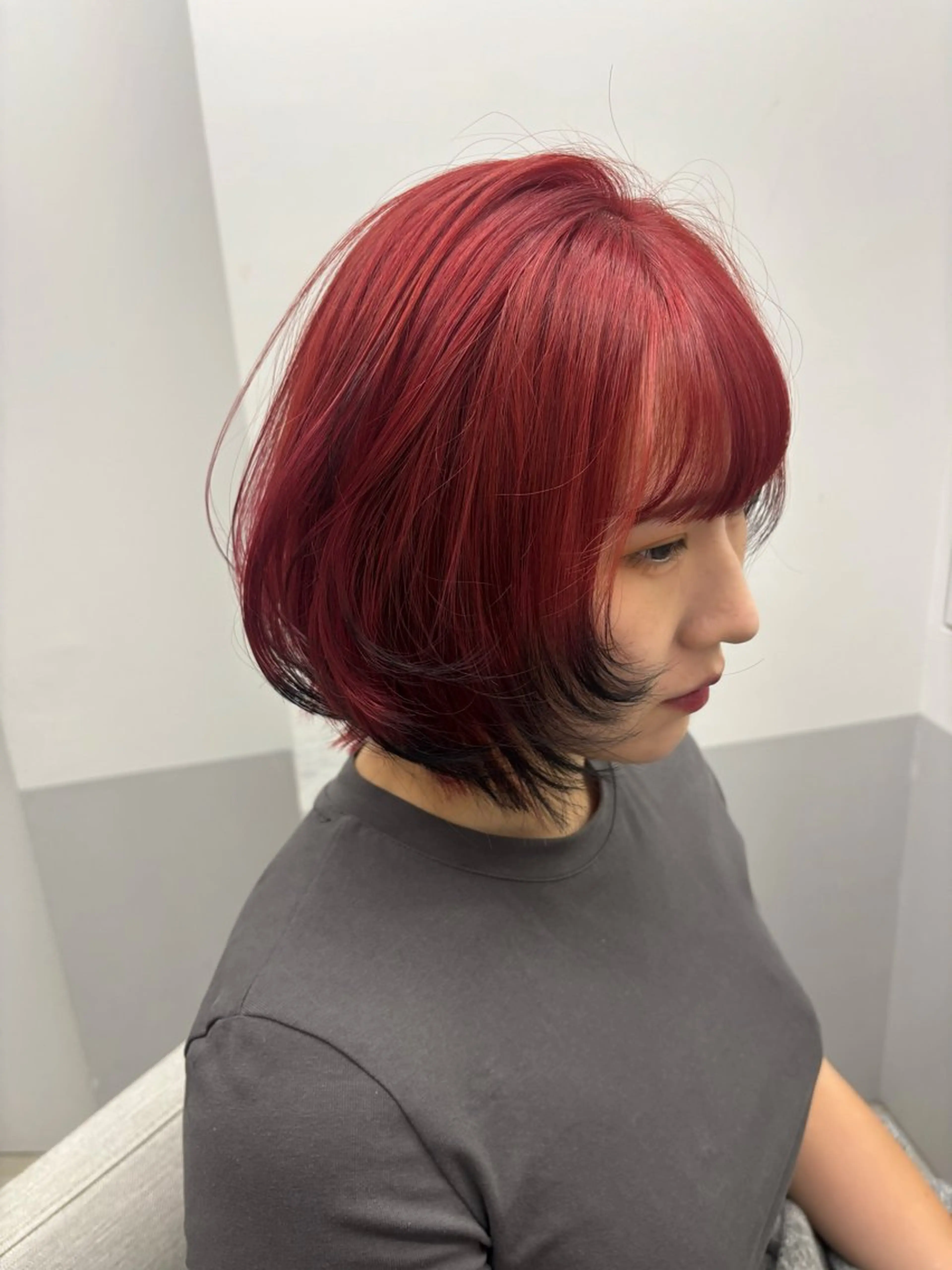 ショート カラー カット ヘアカラー vicca所属・レイヤーカット KAEのヘアスタイル