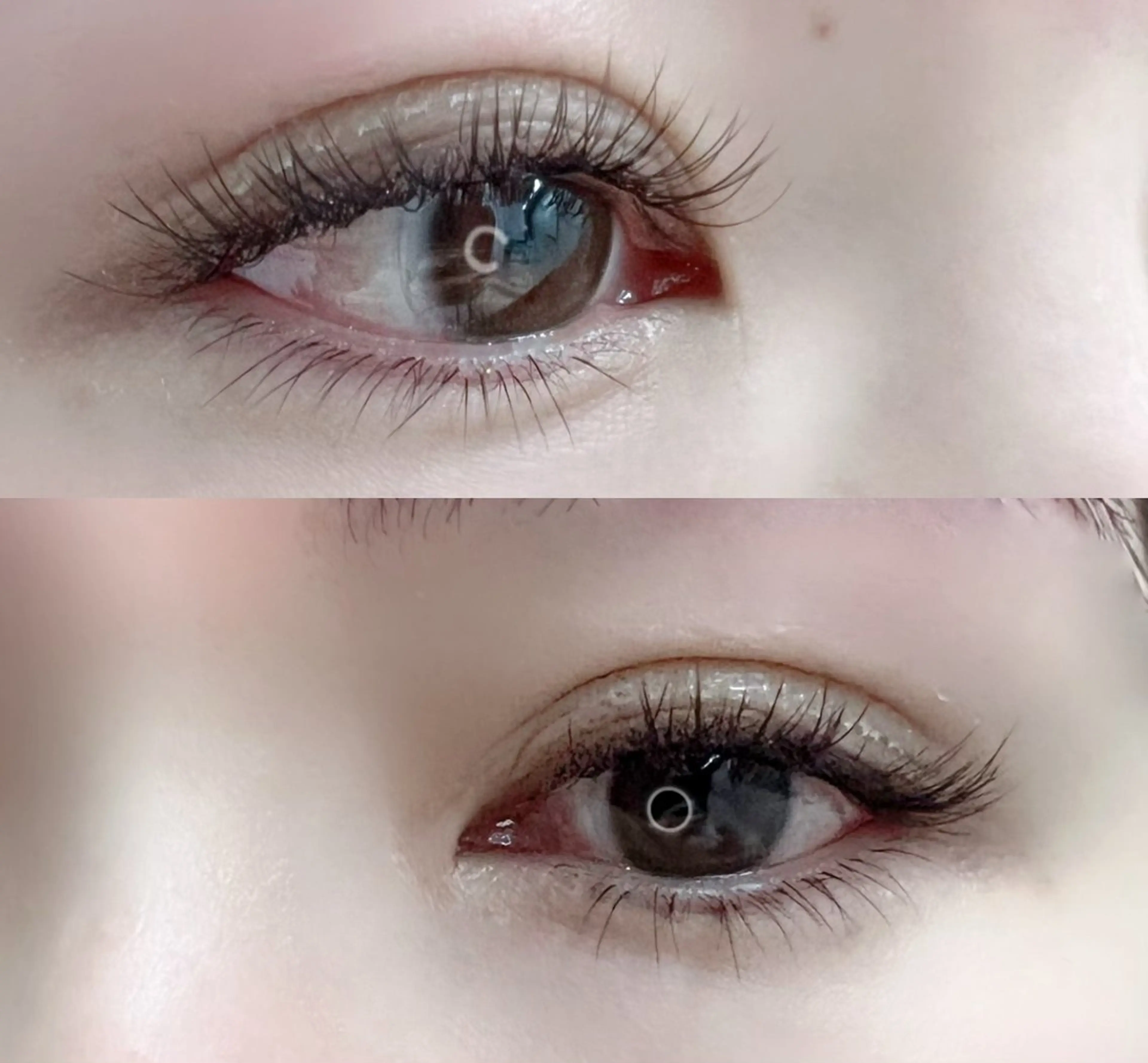 マツエク・マツパ フラットラッシュ arisa .のマツエク・マツパデザイン