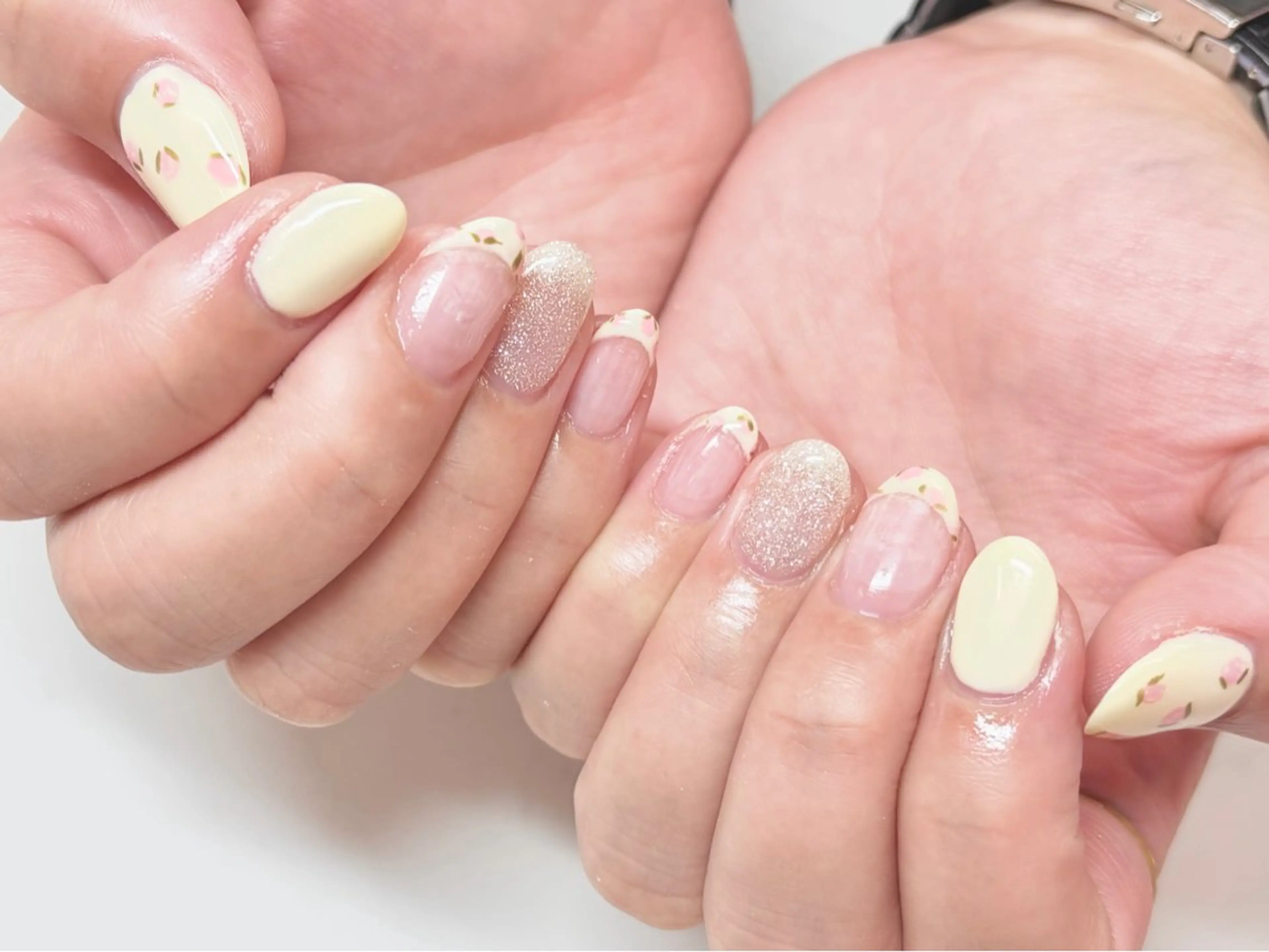 ネイル アートネイル 黄色 La.Kuu横浜店 Murayamaのネイルデザイン
