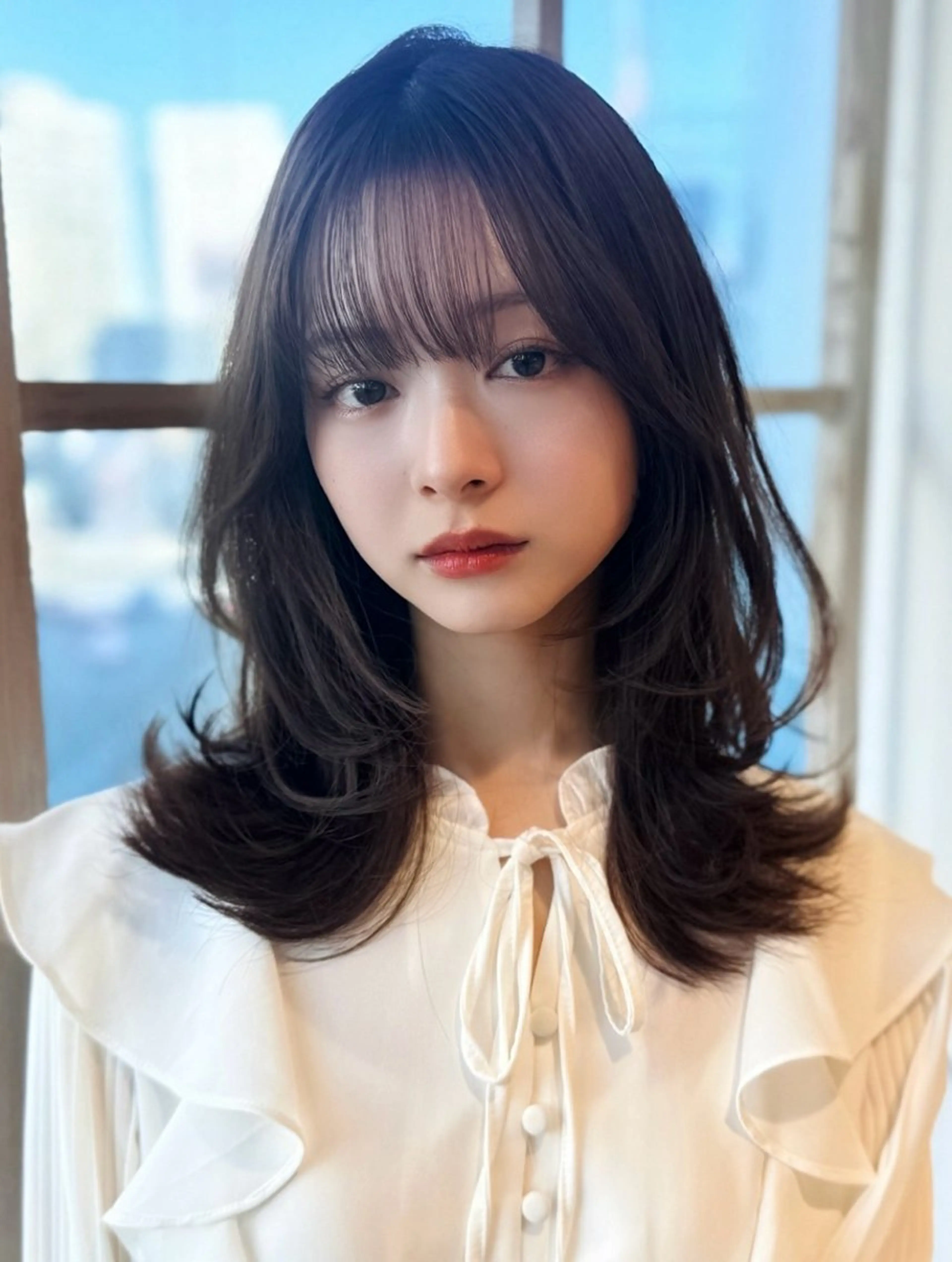 シャンプーブローからセットまで🌱似合わせレイヤーカット＋ダメージ補修トリートメント✨の写真