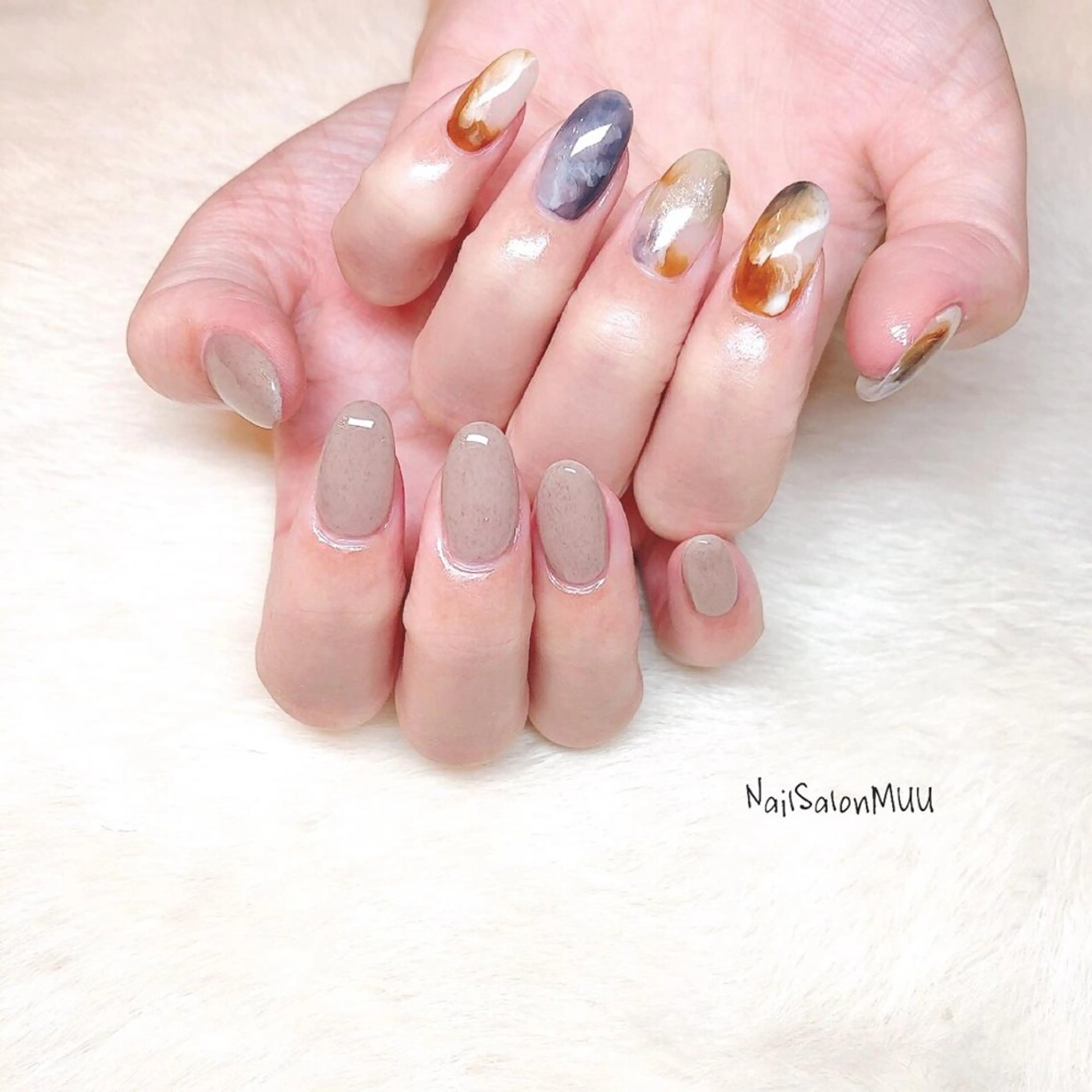 ネイル ハンドネイル 松村 みおのネイルデザイン